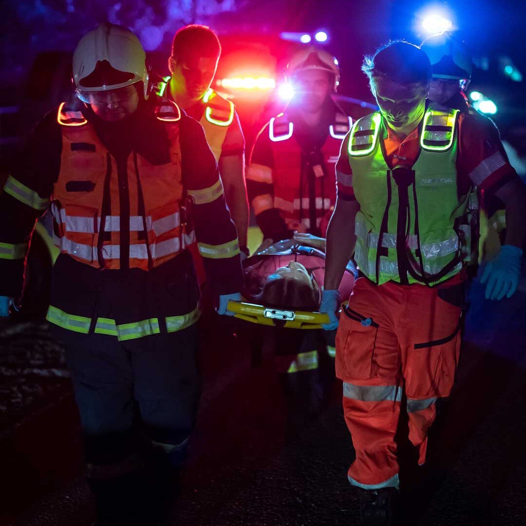 Wisport SunFibre Wearable Active Lighting Technology jelzőfény - Red