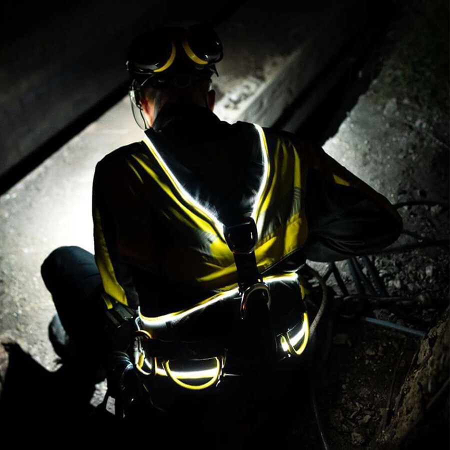 Wisport SunFibre Wearable Active Lighting Technology jelzőfény - Red