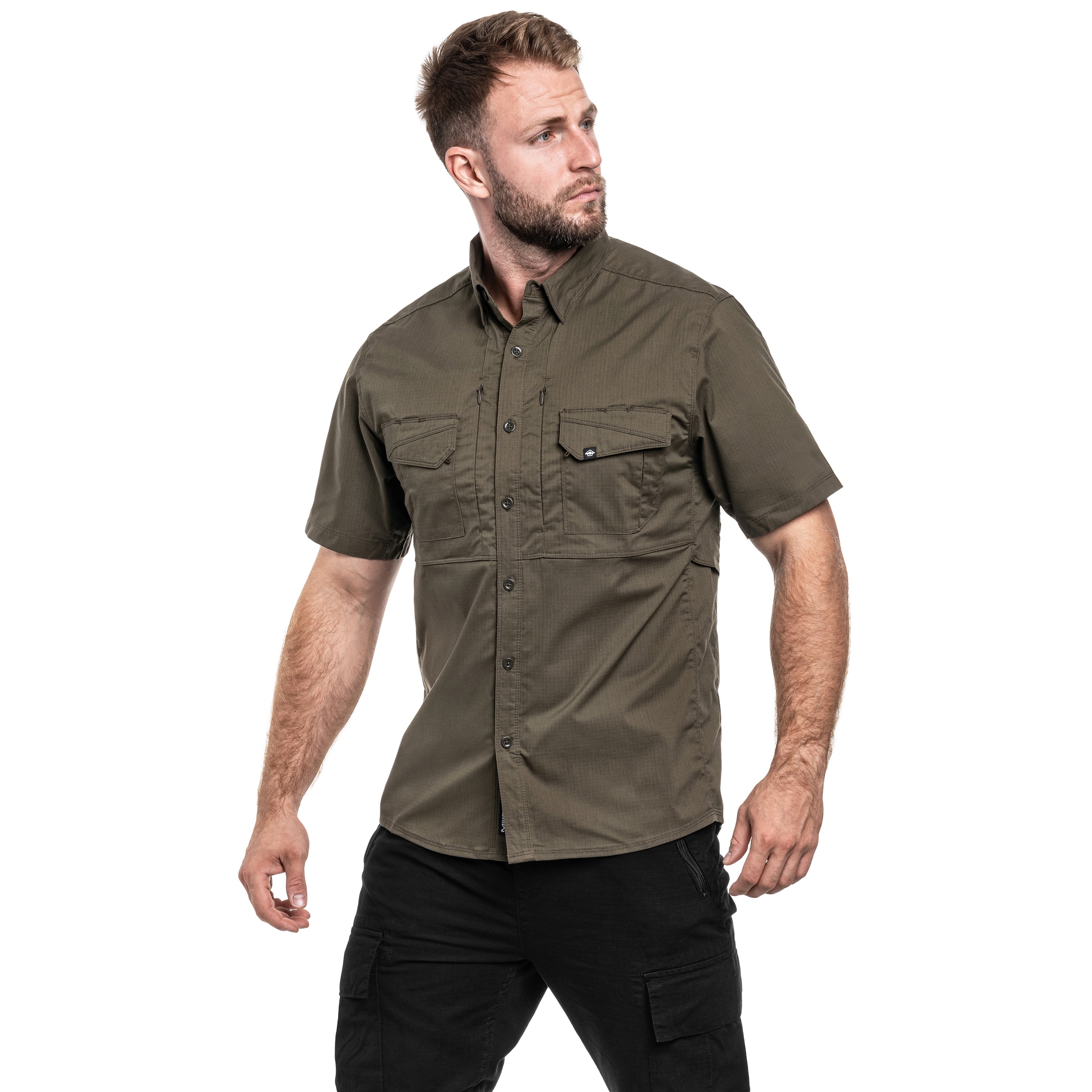 Pentagon Plato Short Sleeve taktikai szolgálati ing - Ranger Green