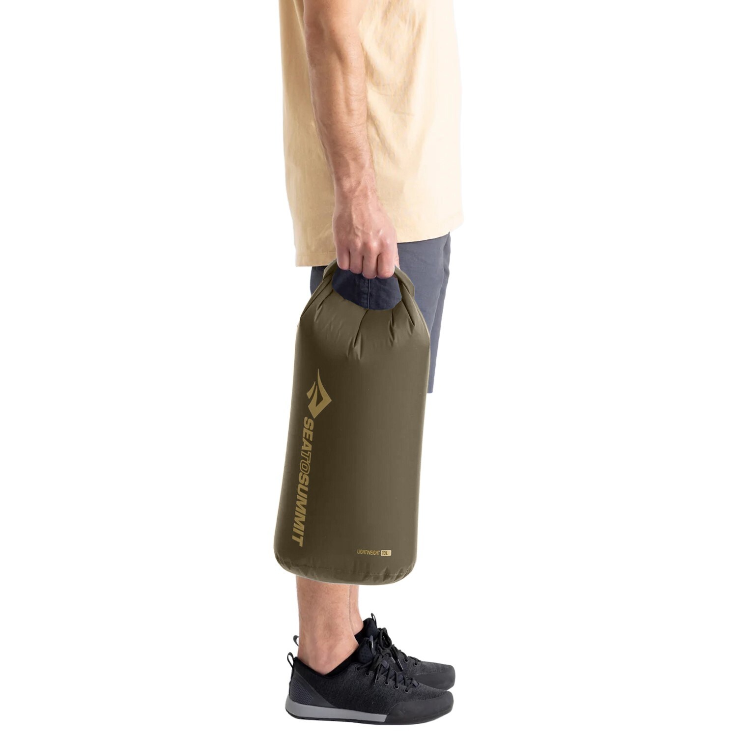 Sea to Summit Lightweight Dry Bag vízálló zsák 13 l - Olive Green