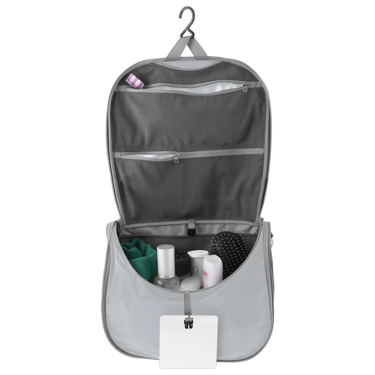 Sea To Summit Ultra-Sil Hanging Toiletry Bag Large kozmetikai táska - HighRise Grey