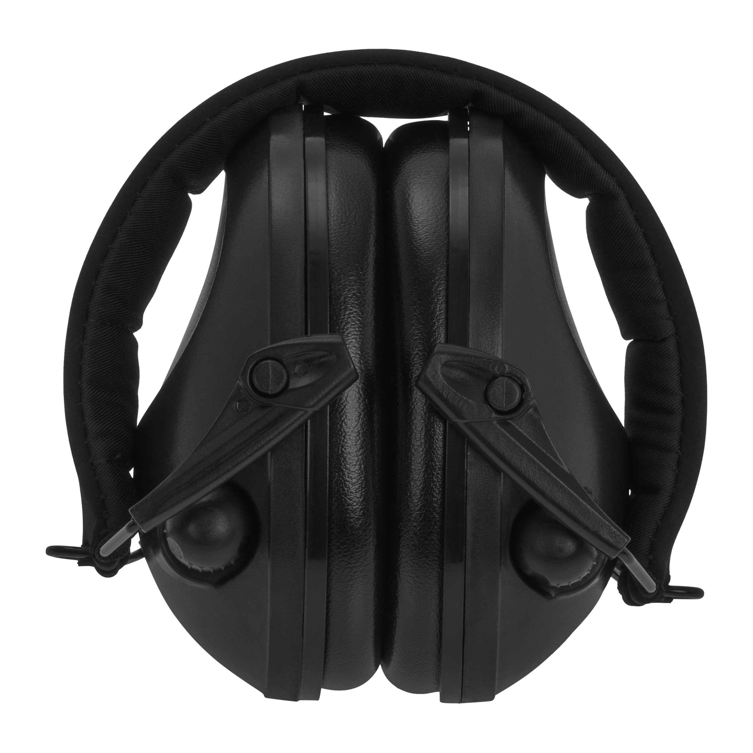 Mil-Tec Plus EED aktív hallásvédő - Black