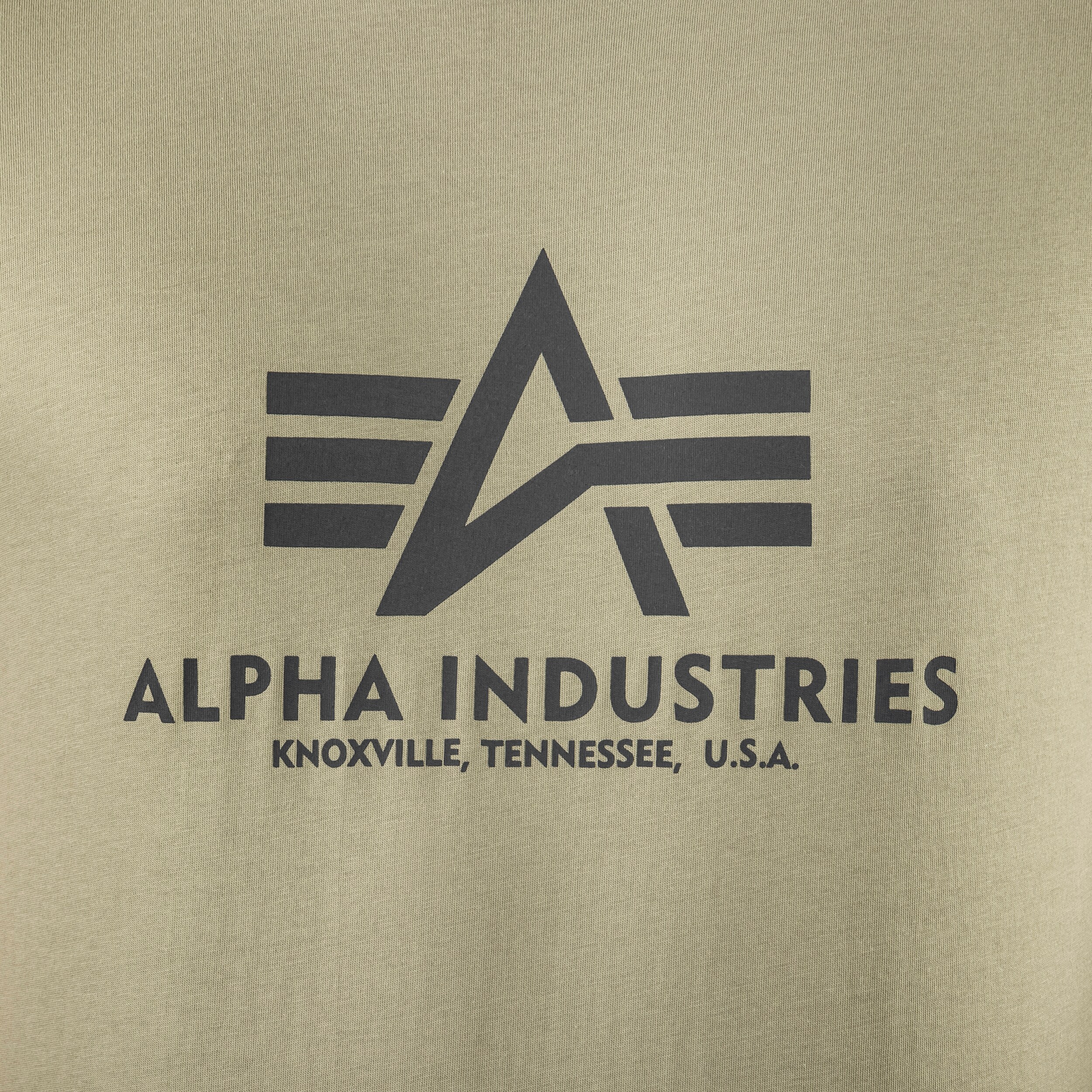 Alpha Industries Basic T-shirt póló - Light Olive