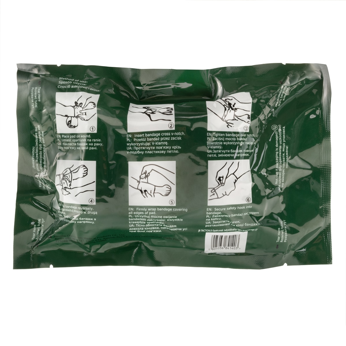 JB Tacticals izraeli sürgősségi kötszer 10 cm