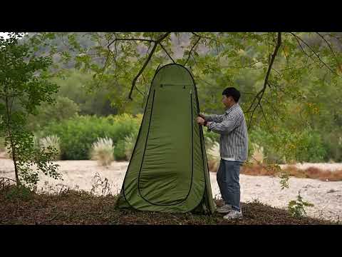 Nils Camp NC1706 kemping öltözősátor - Zöld