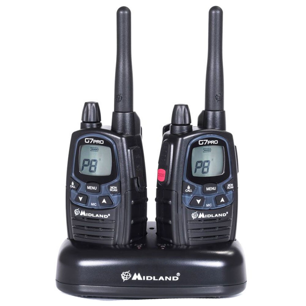 Midland G7 Pro PMR rádiótelefon - fekete - 2 db