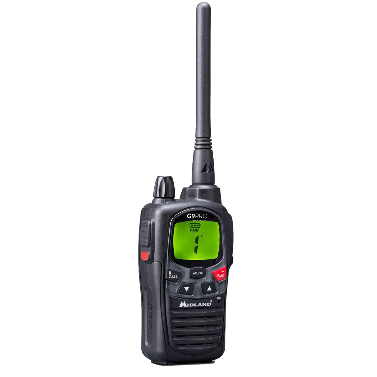 Midland G9 Pro PMR rádiótelefon - fekete