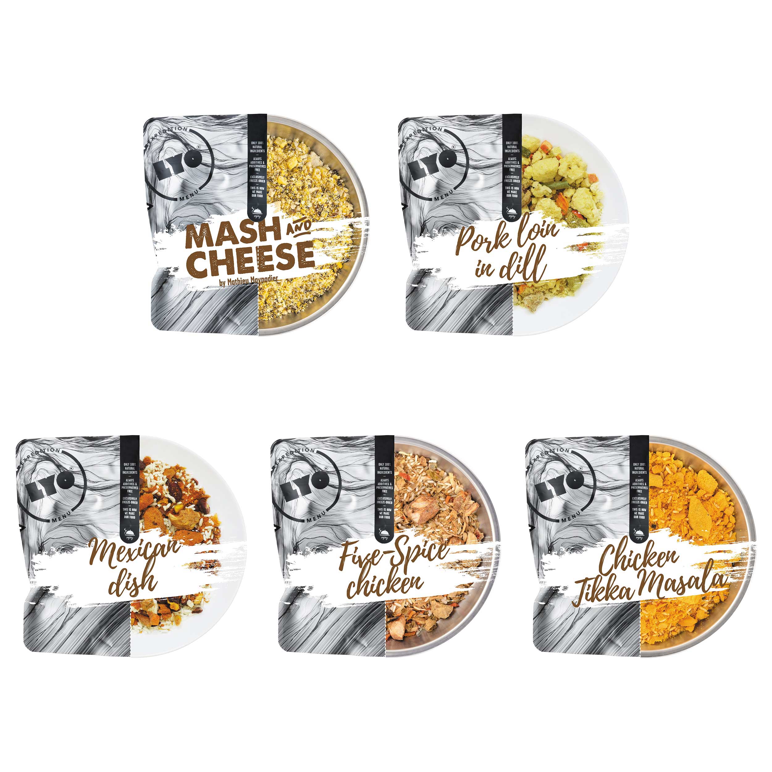 LYOFOOD fagysztva szárított étel - 10 napos ételcsomag