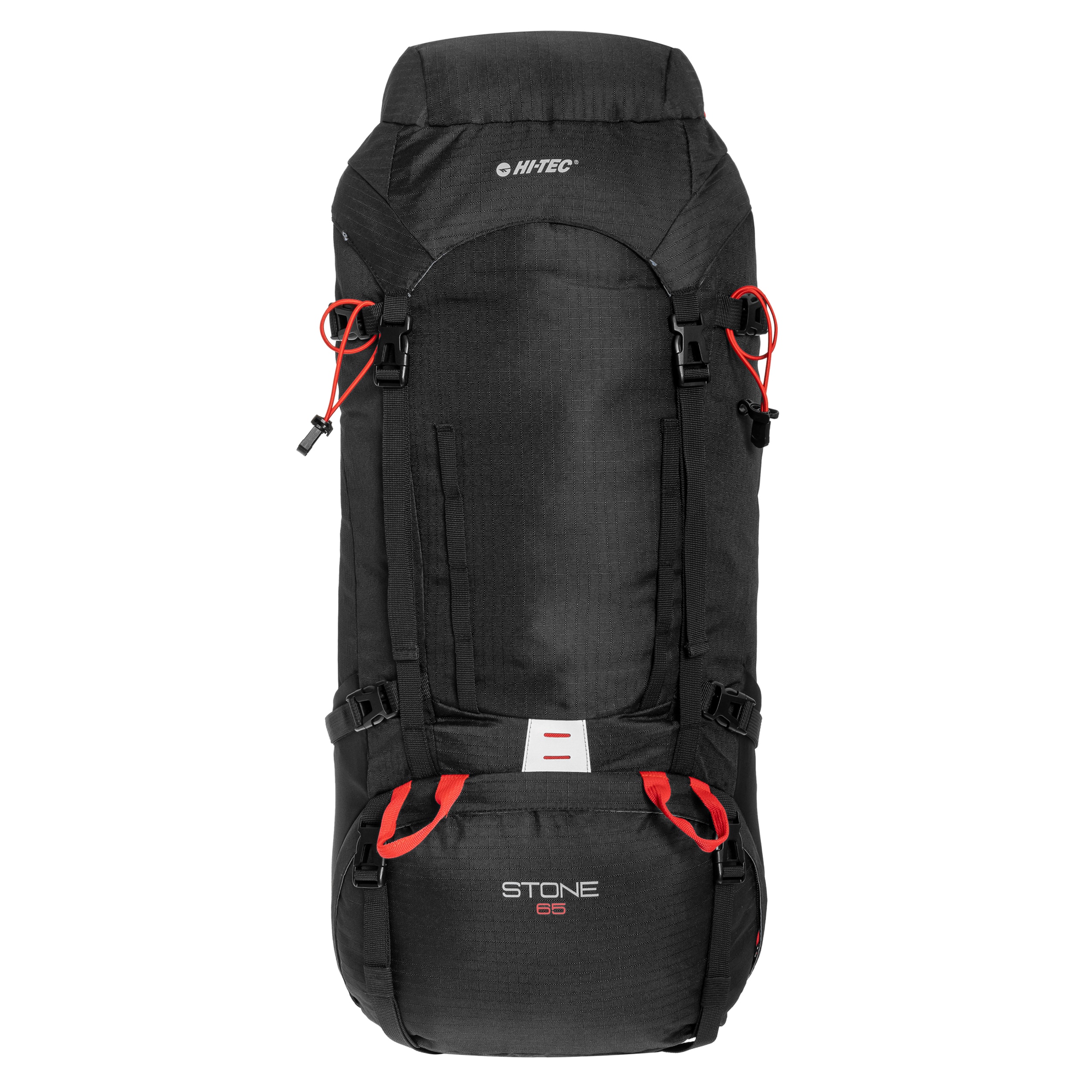 Hi-Tec Stone hátizsák 65 l - Black/High Risk Red