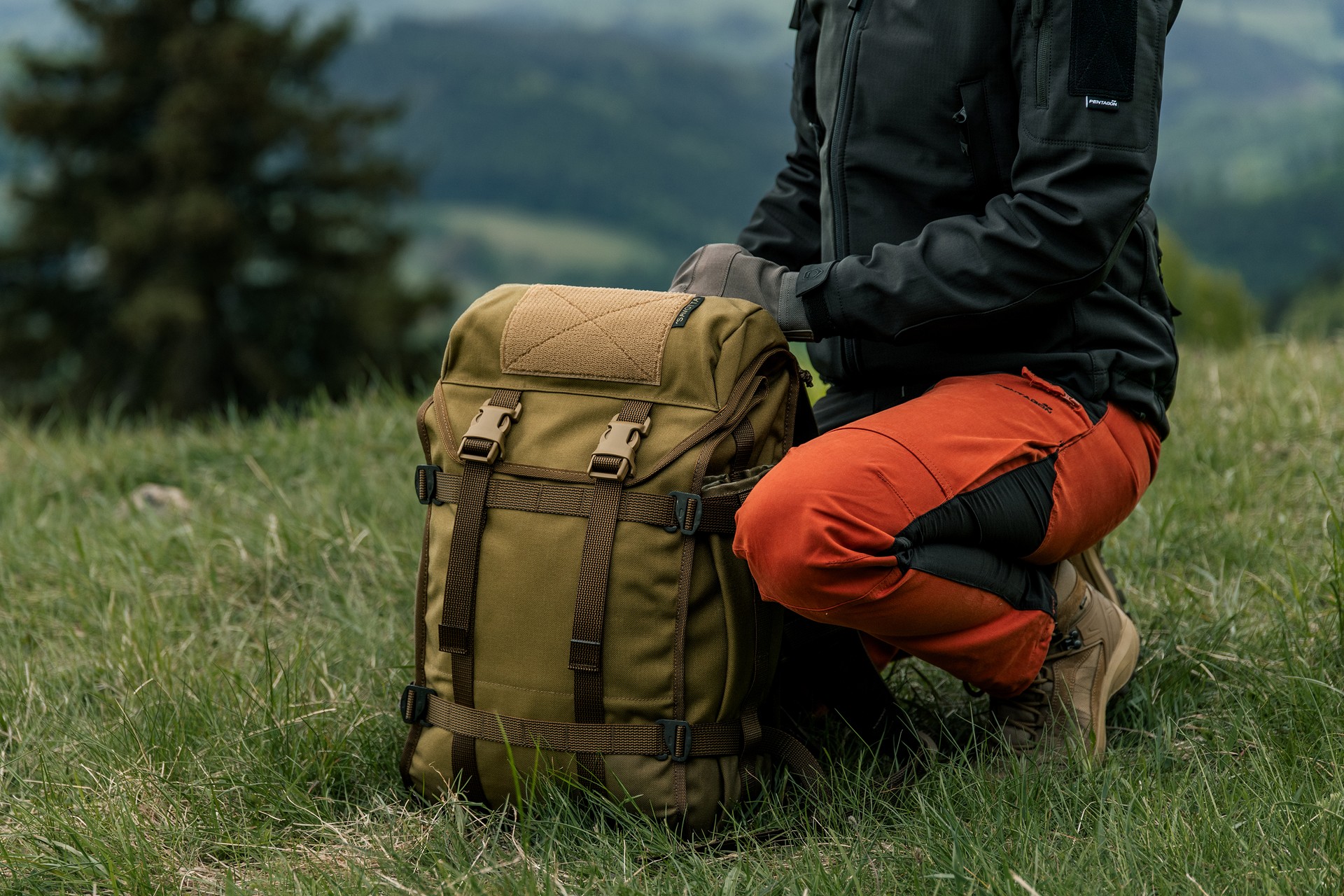 Pentagon Renegade Savanna női nadrág Maroon Red - impregnált