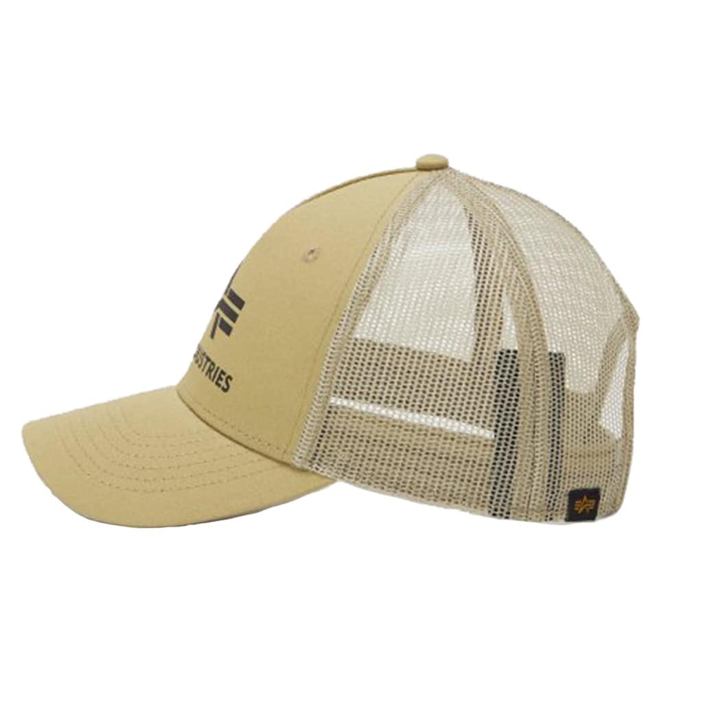Alpha Industries Basic Trucker Cap baseball sapka - Sand