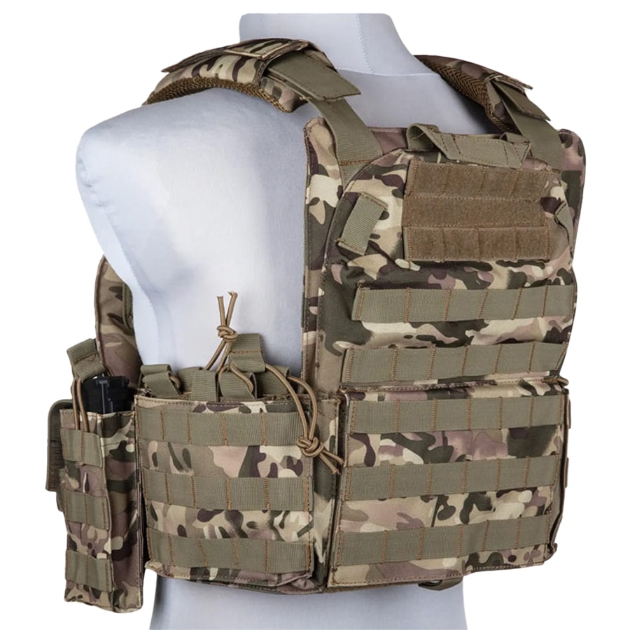 GFC Plate Carrier taktikai mellény - Arid MC Camo