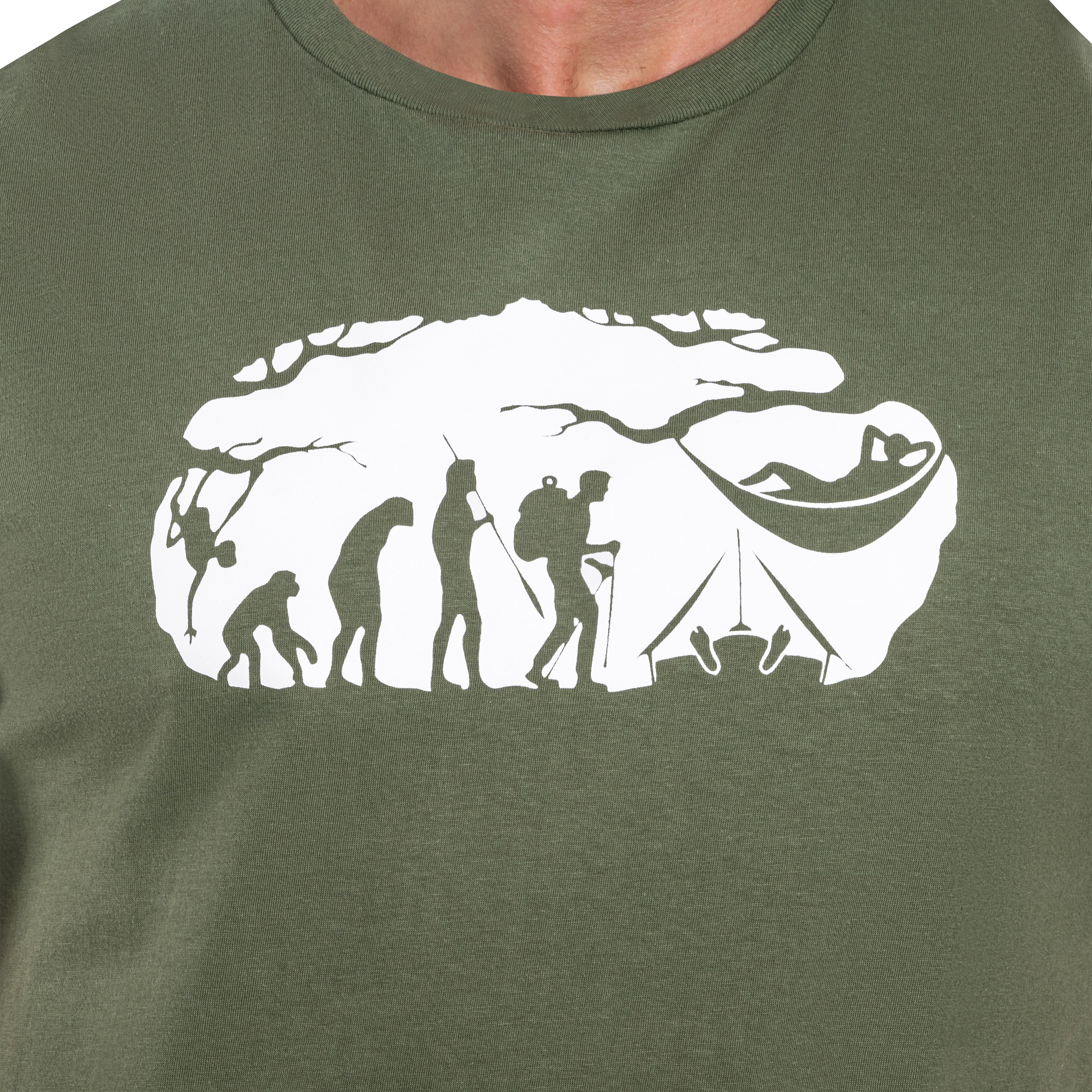 TigerWood Bushcraft Evolution T-shirt póló - Olive