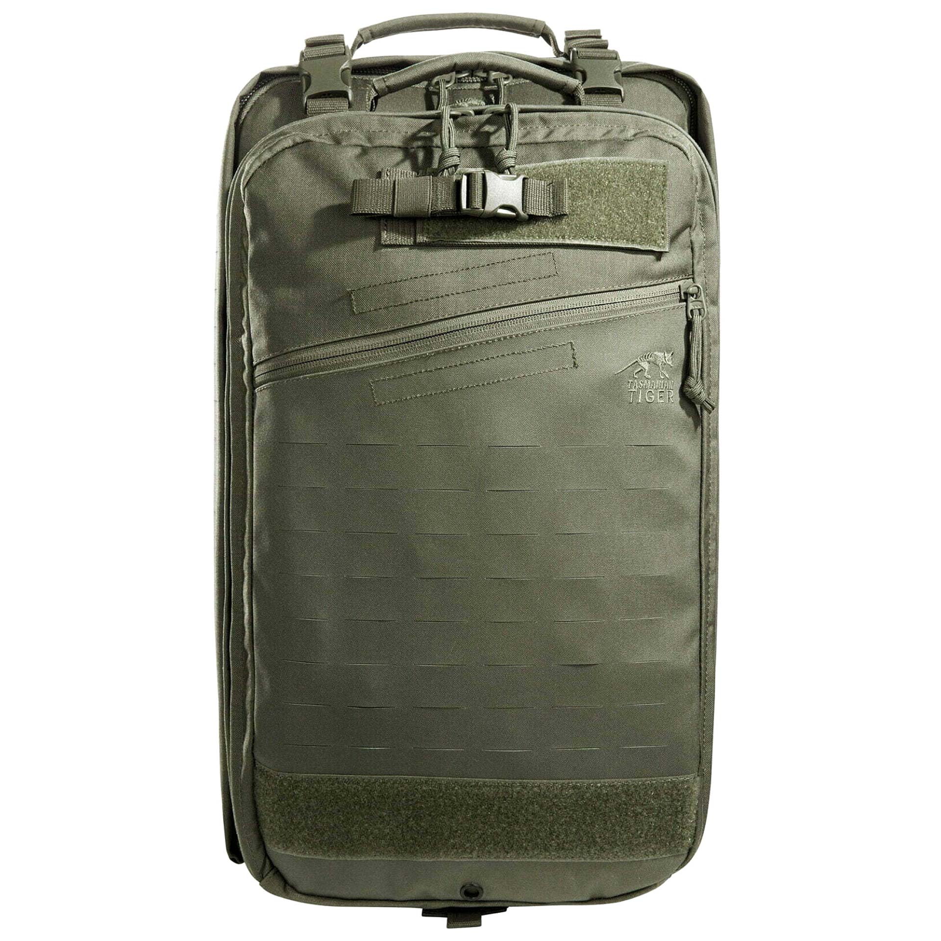 Tasmanian Tiger First Responder Move On MKII IRR mentős hátizsák 40 l - Stone Grey Olive