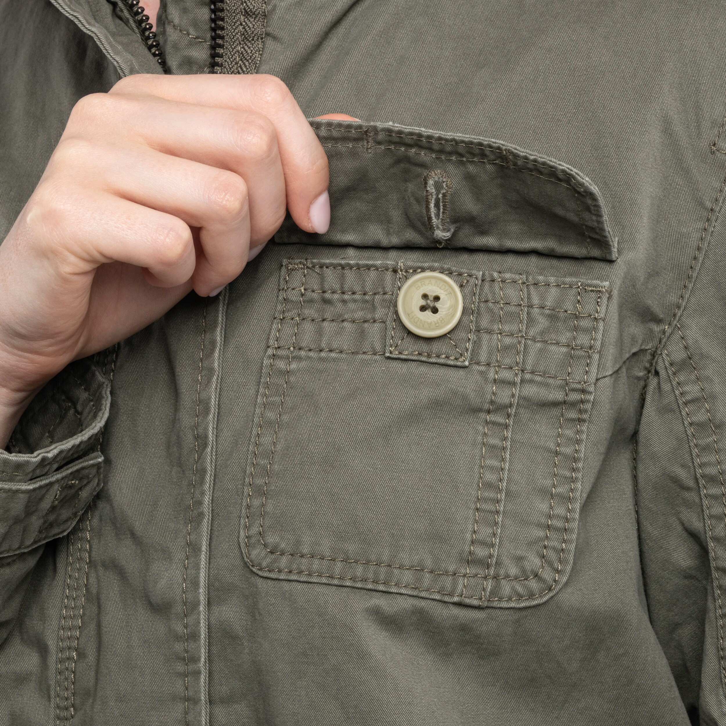 Brandit Britannia női kabát - Olive