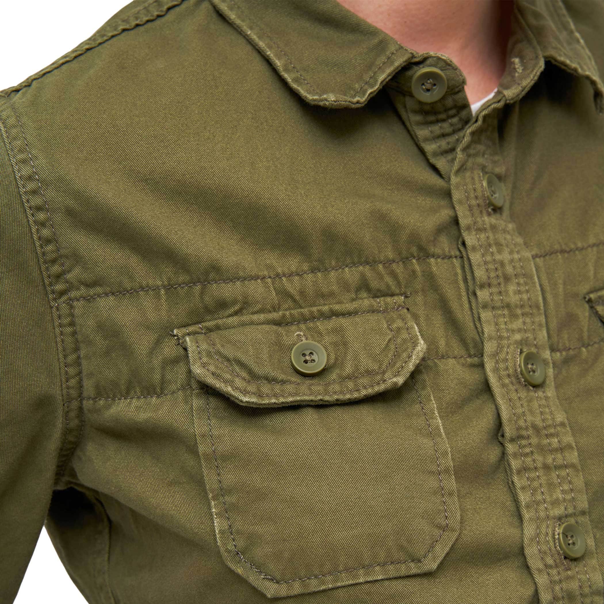 Brandit Vintageshirt Long Sleeve női ing - Olive