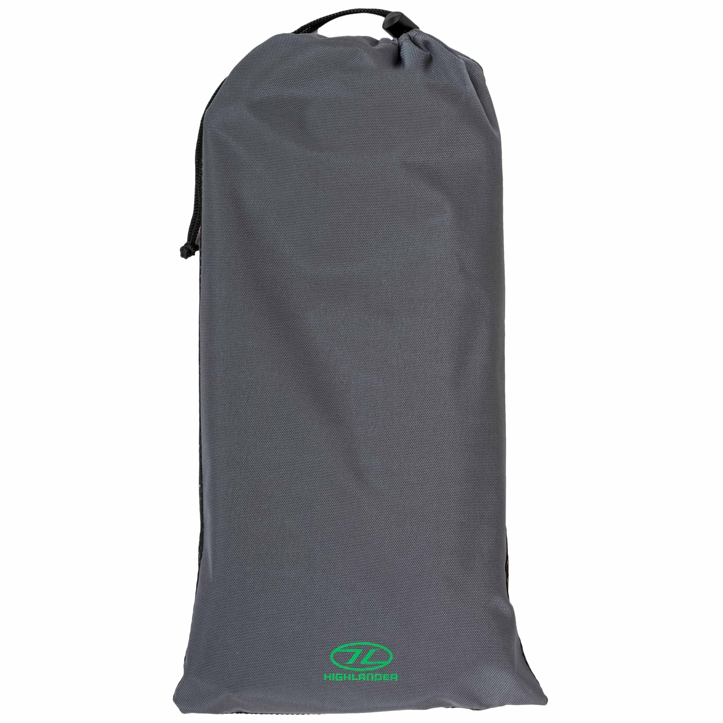 Highlander Outdoor Ayr összecsukható kemping zsámoly - Green/Grey