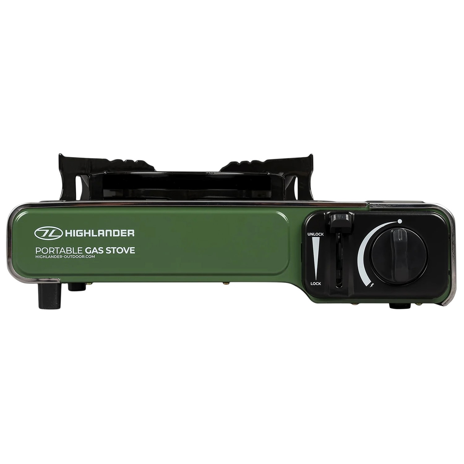 Highlander Outdoor Portable Gas Stove kempingtűzhely - Green