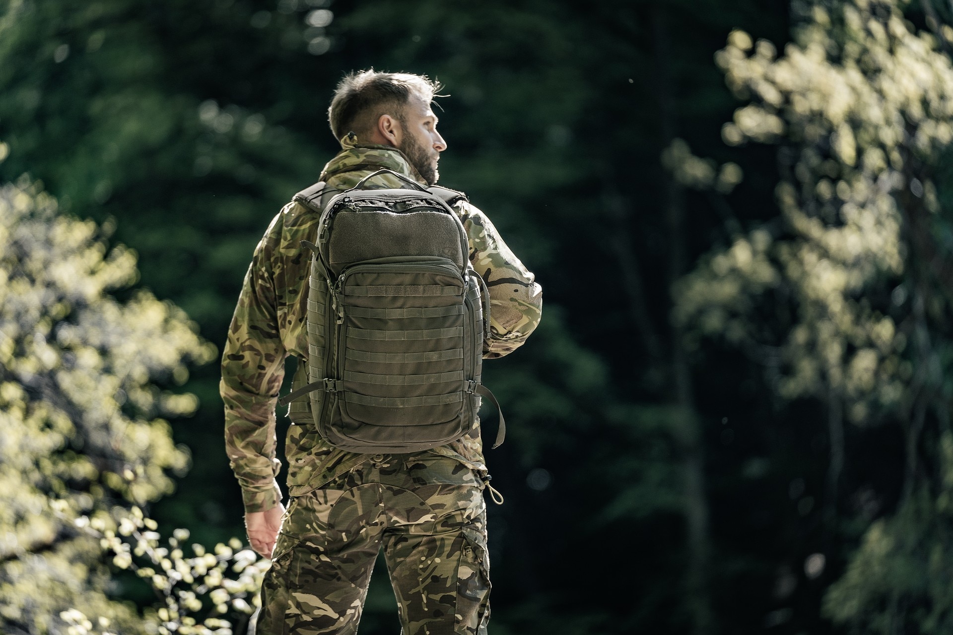 Highlander Forces Harrier hátizsák 35 l - Ranger Green