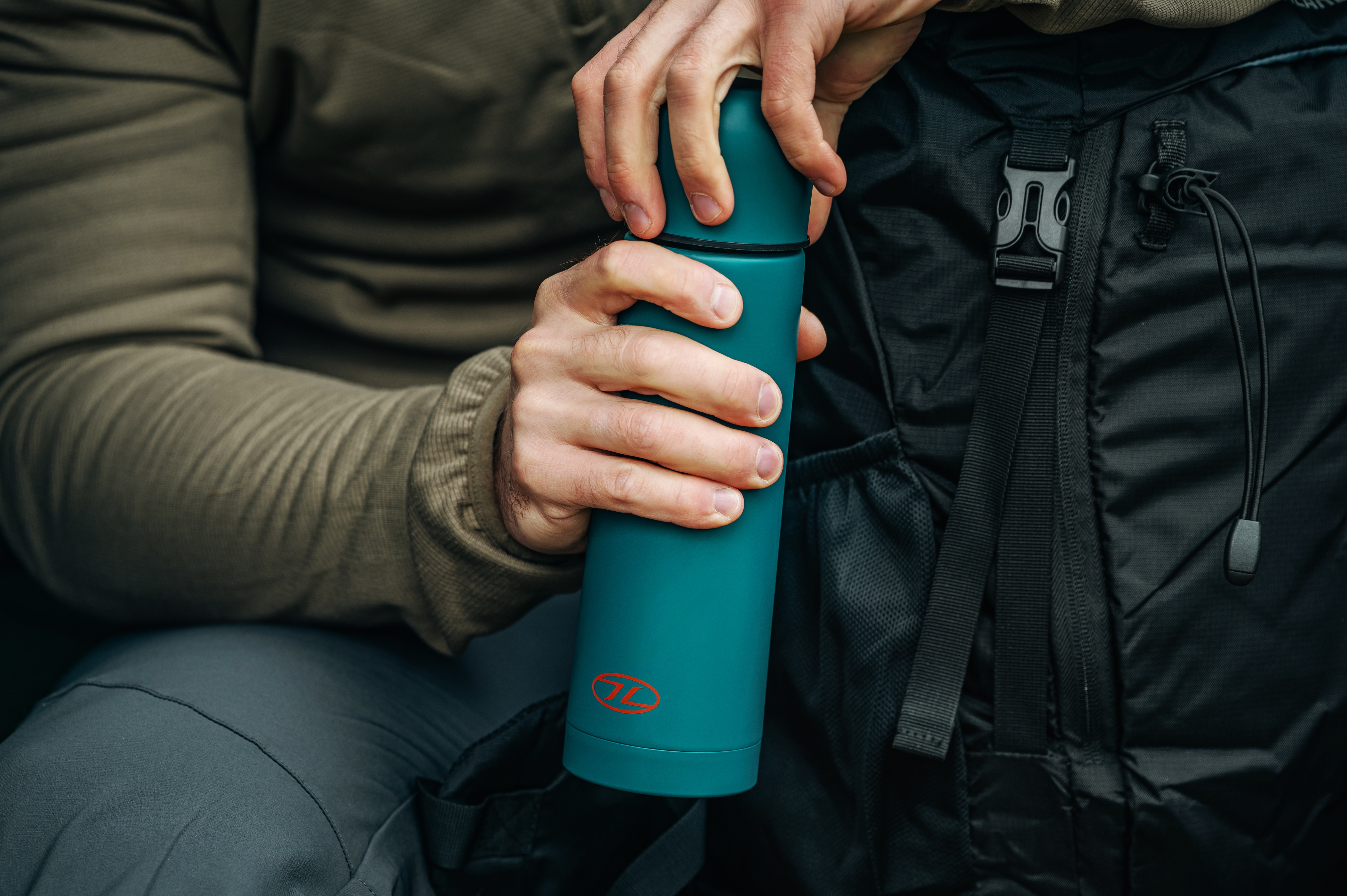 Highlander Outdoor Duro flask termosz 500 ml - Deep Ocean