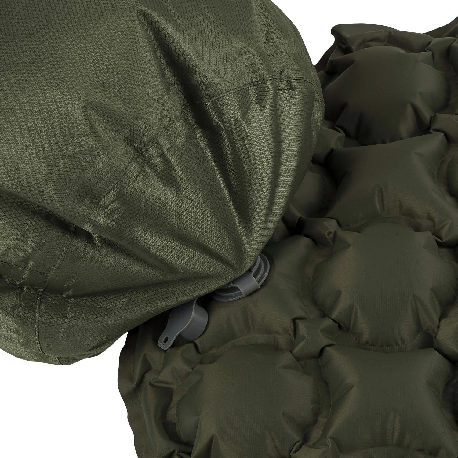 Highlander Outdoor Lightweight Puff Sack Inflation vízálló felfújható zsák 20 l - Olive
