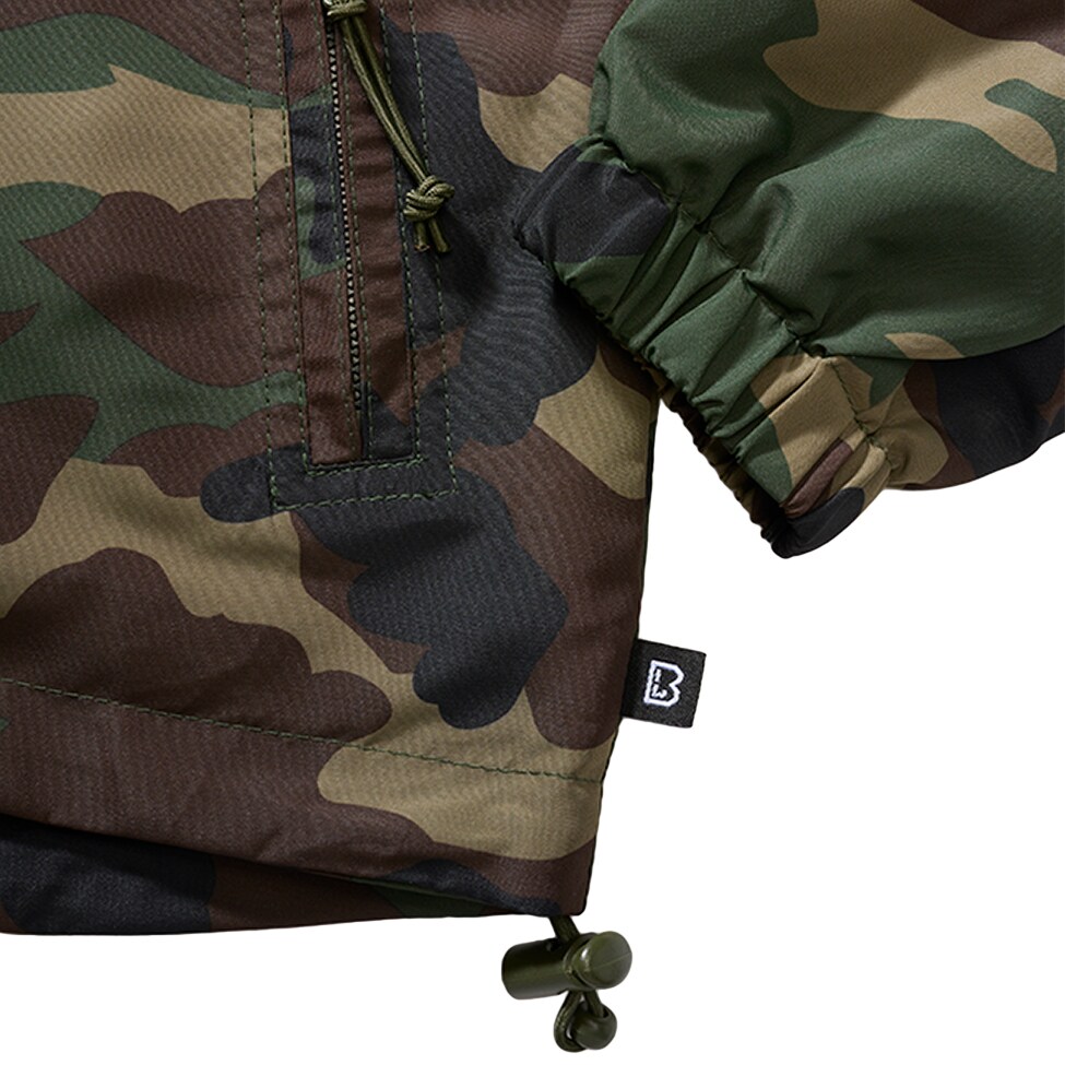 Brandit Summer Windbreaker Frontzip női kabát - Woodland