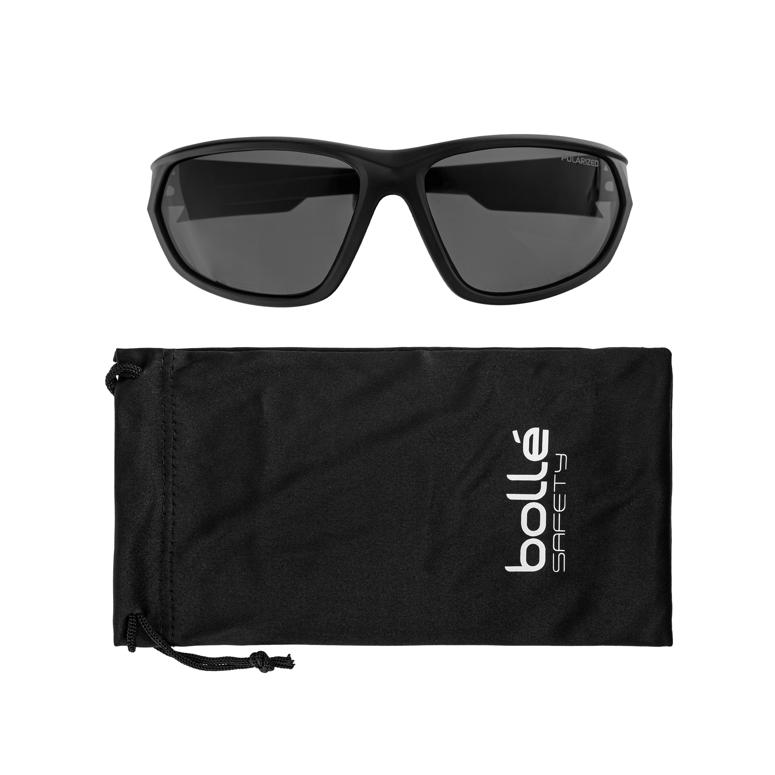 Bolle Komet Industrial Polarized taktikai szemüveg - Smoke/Black