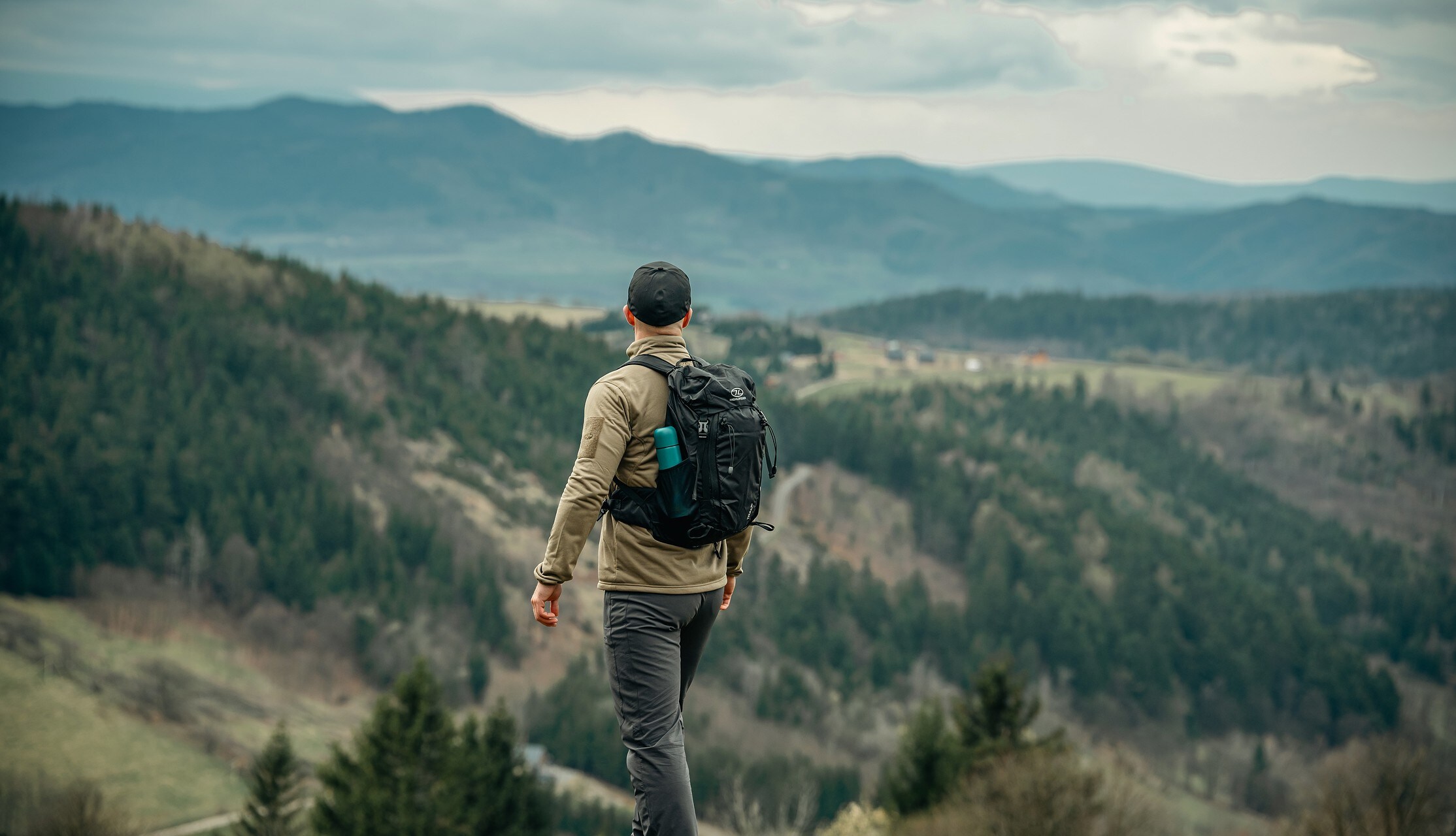 Highlander Forces Tactical Hirta Fleece polár pulóver - Ranger Green