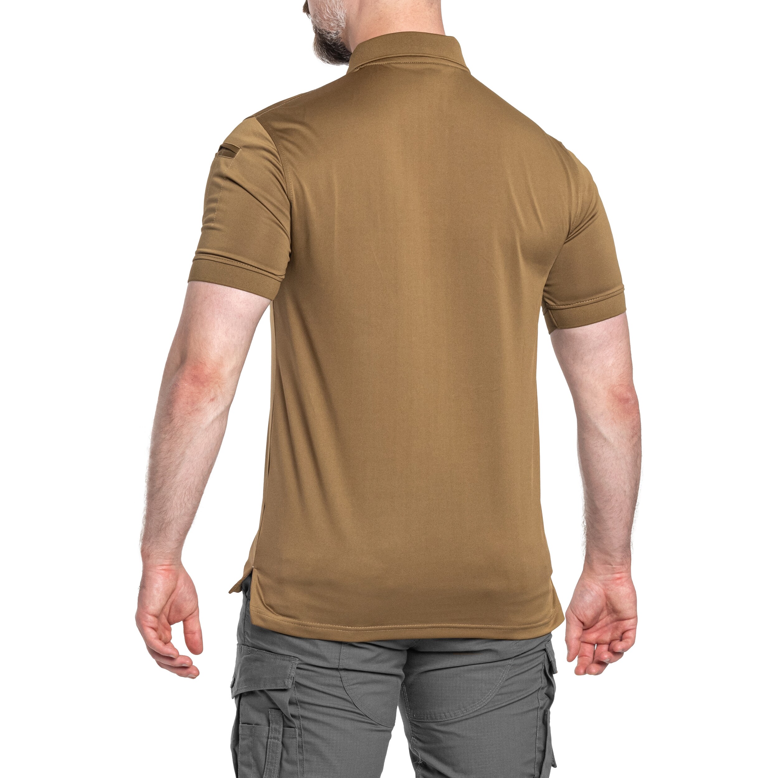 Stoirm Performance Tactical P-01 thermoaktív golfpóló - Coyote Tan