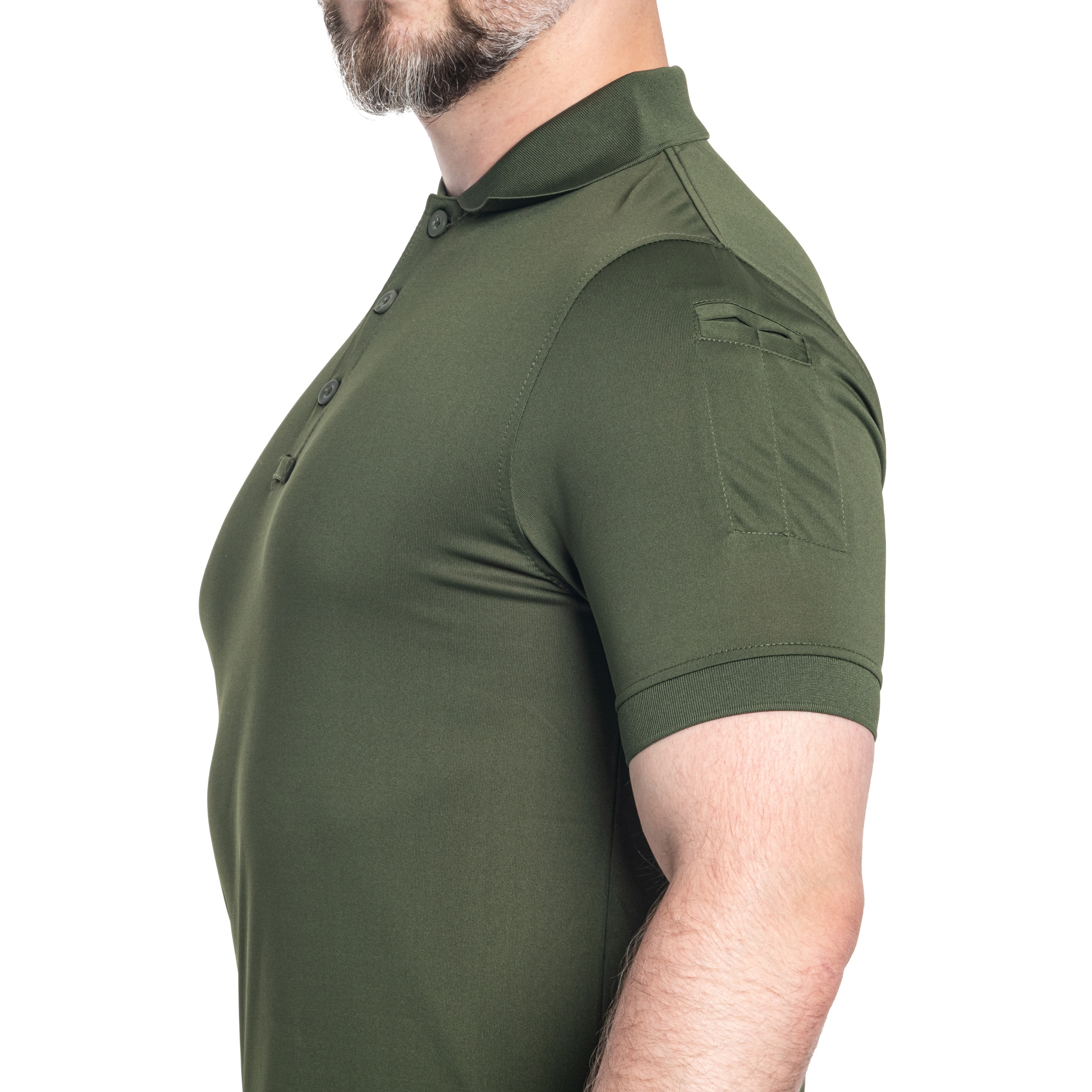Stoirm Performance Tactical P-01 thermoaktív golfpóló- Olive