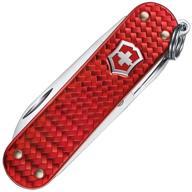 Victorinox Classic Precious Alox zsebkés - Iconic Red