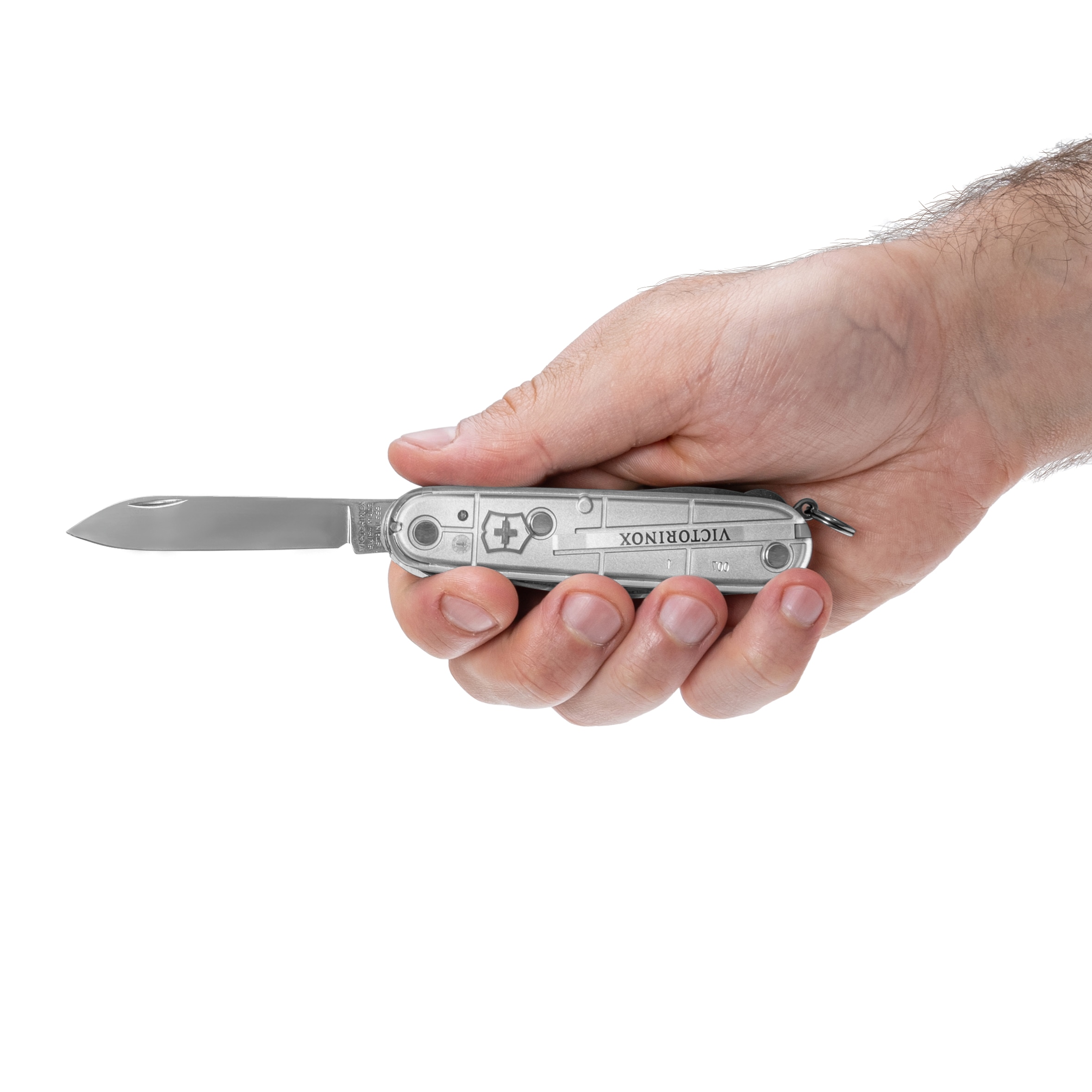 Victorinox Huntsman zsebkés - Silver Tech