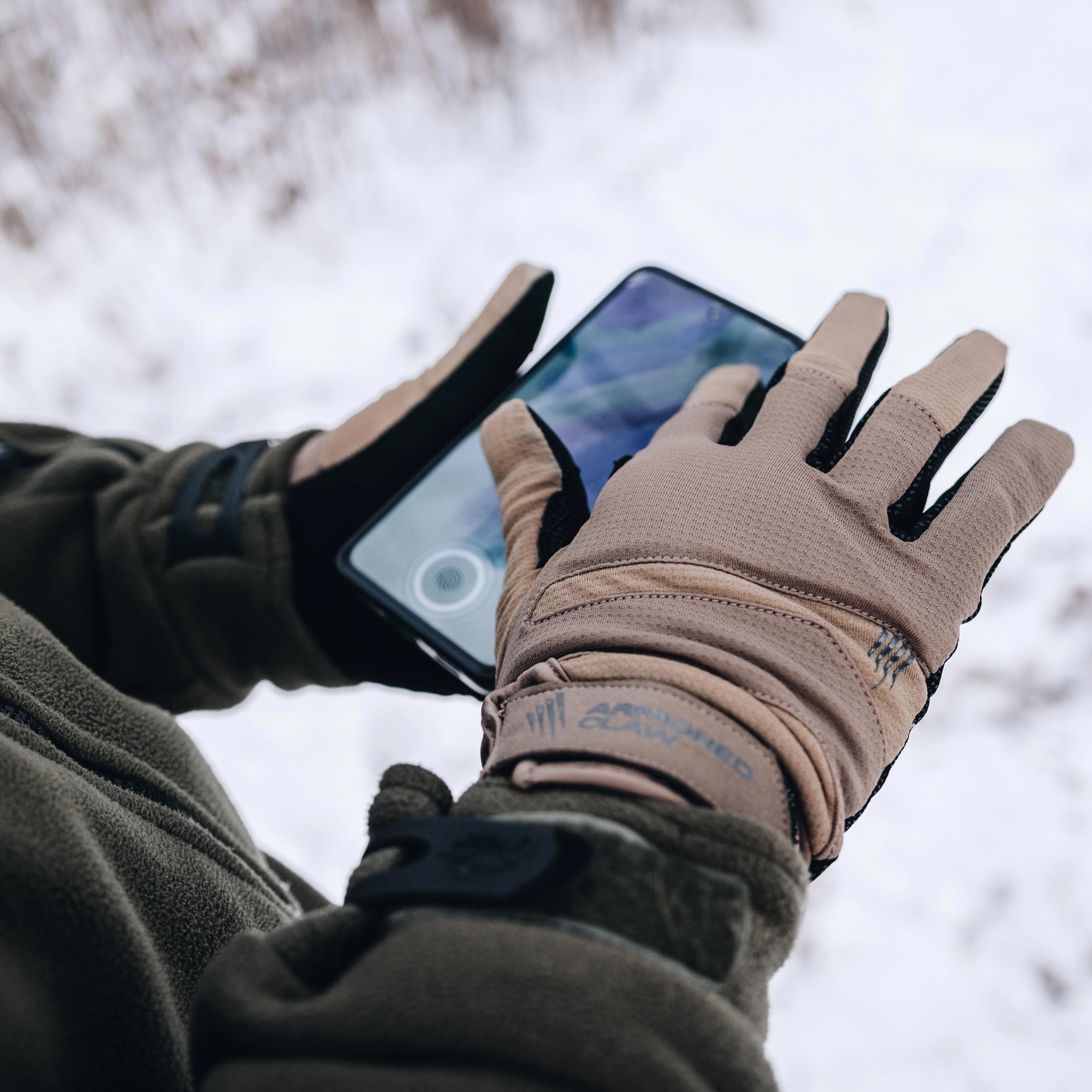 Armored Claw Essential Seeker taktikai kesztyű - Tan