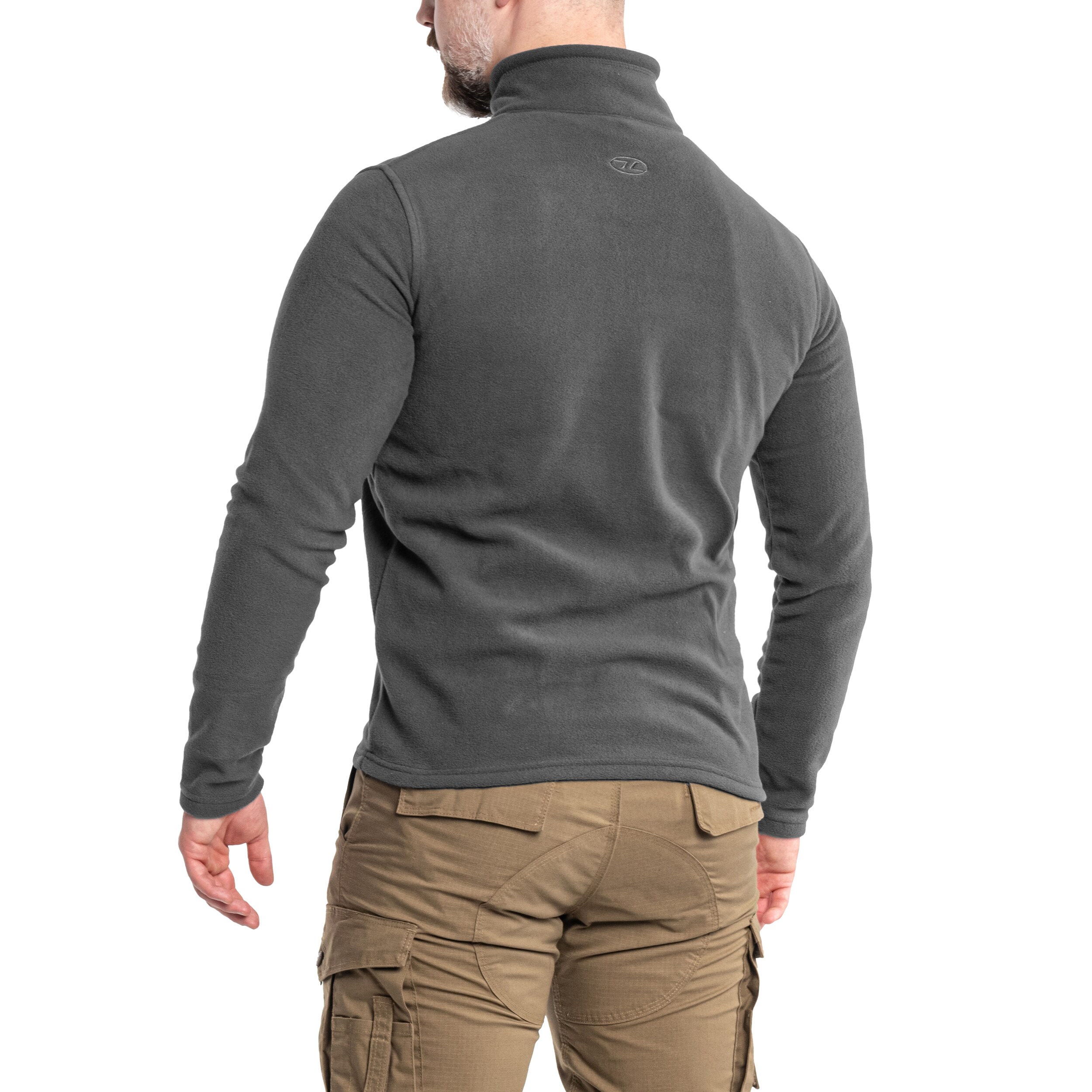 Highlander Outdoor Ember Fleece Top polár pulóver - Dark Grey