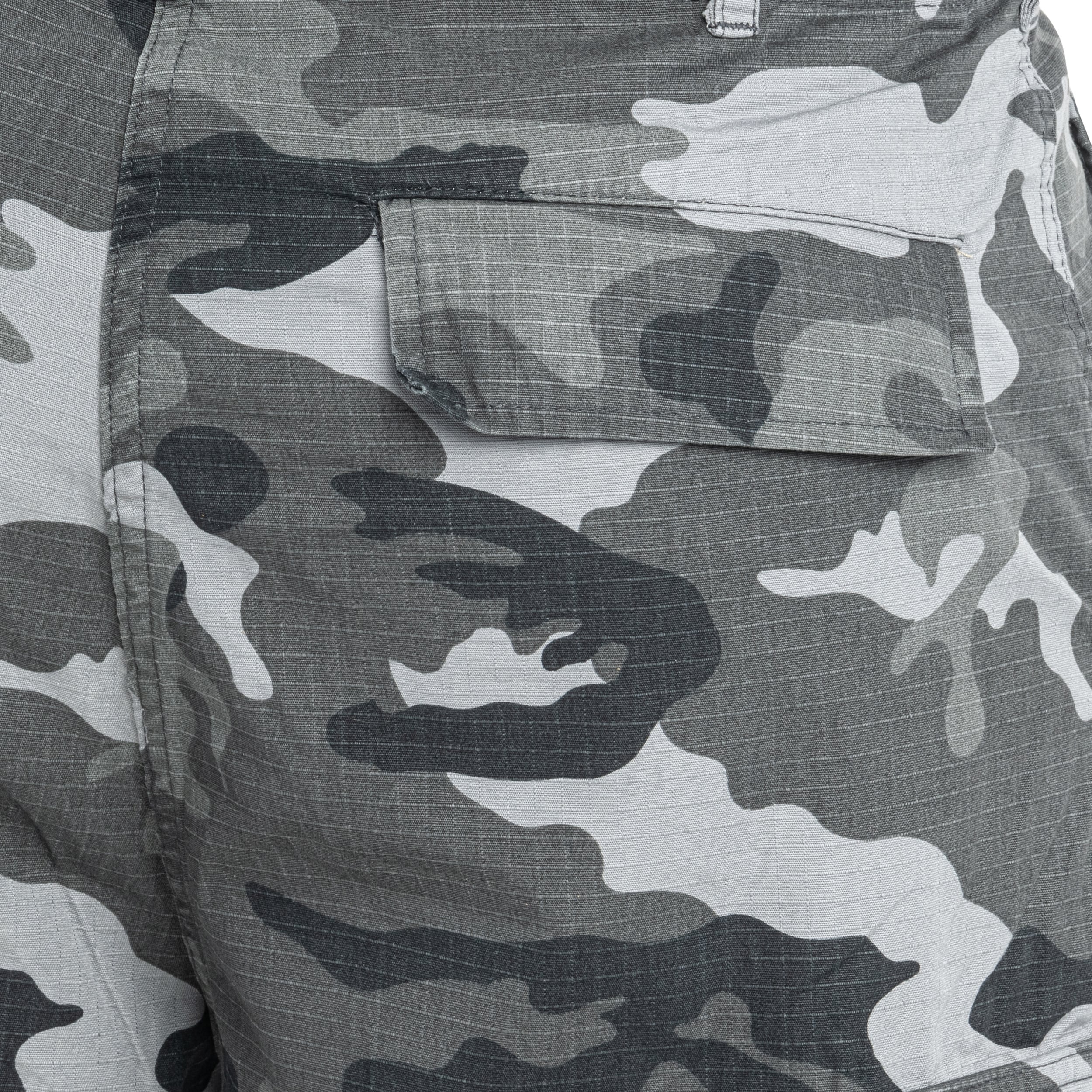 Brandit BDU Rip-Stop rövidnadrág - Grey Camo
