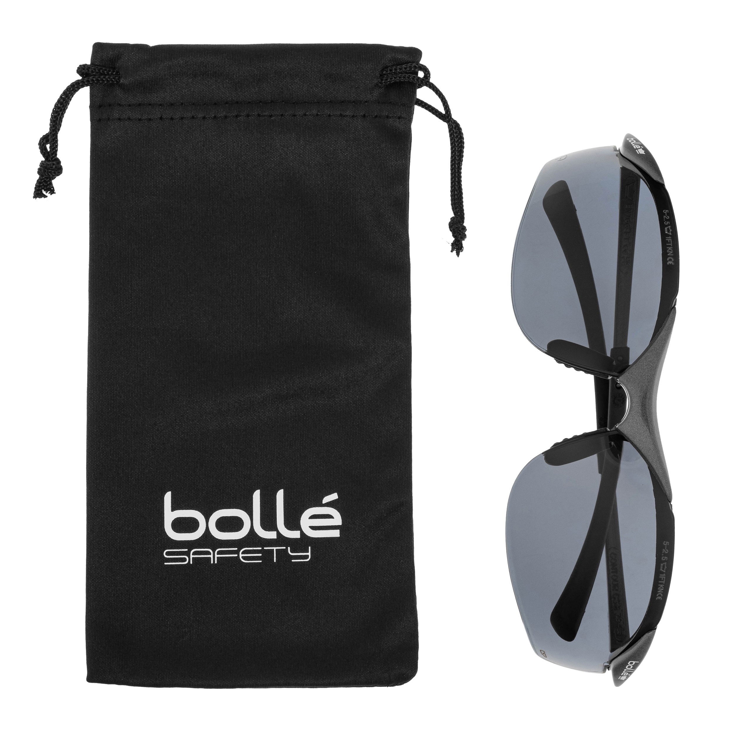 Bolle Safety Contour Contspi taktikai szemüveg - Smoke