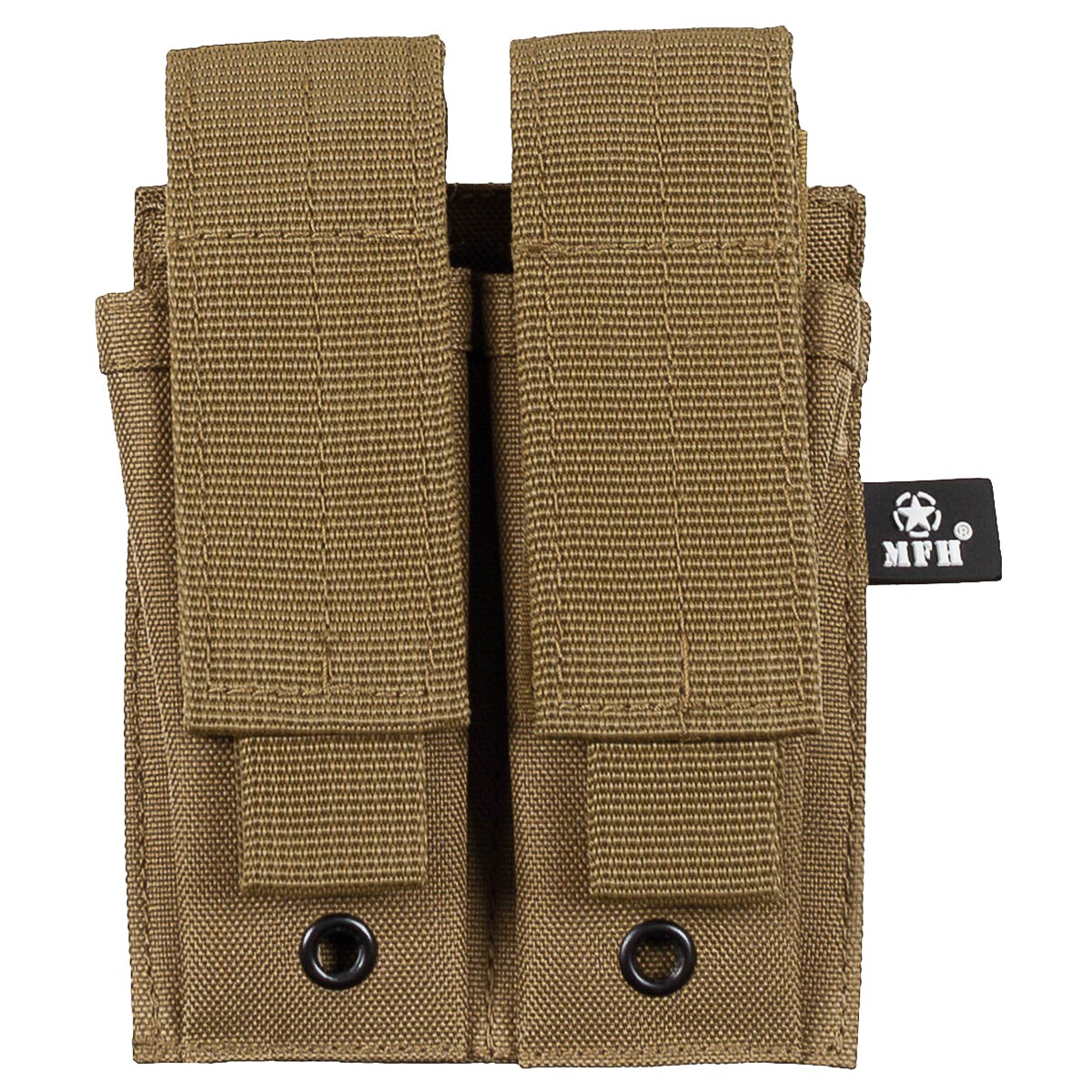MFH Ammo Pouch Double Small MOLLE tároló tölténytárhoz - Coyote Tan