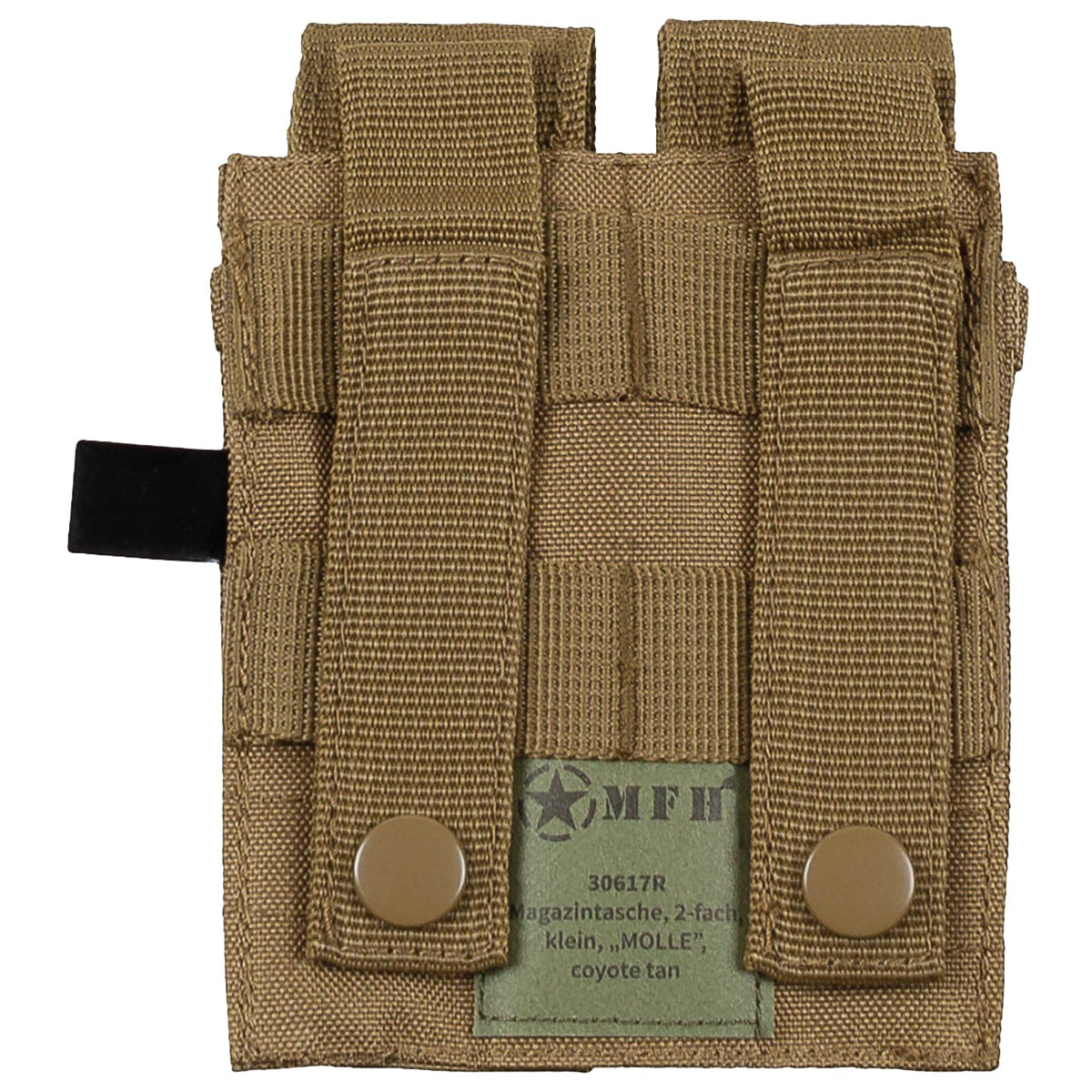 MFH Ammo Pouch Double Small MOLLE tároló tölténytárhoz - Coyote Tan
