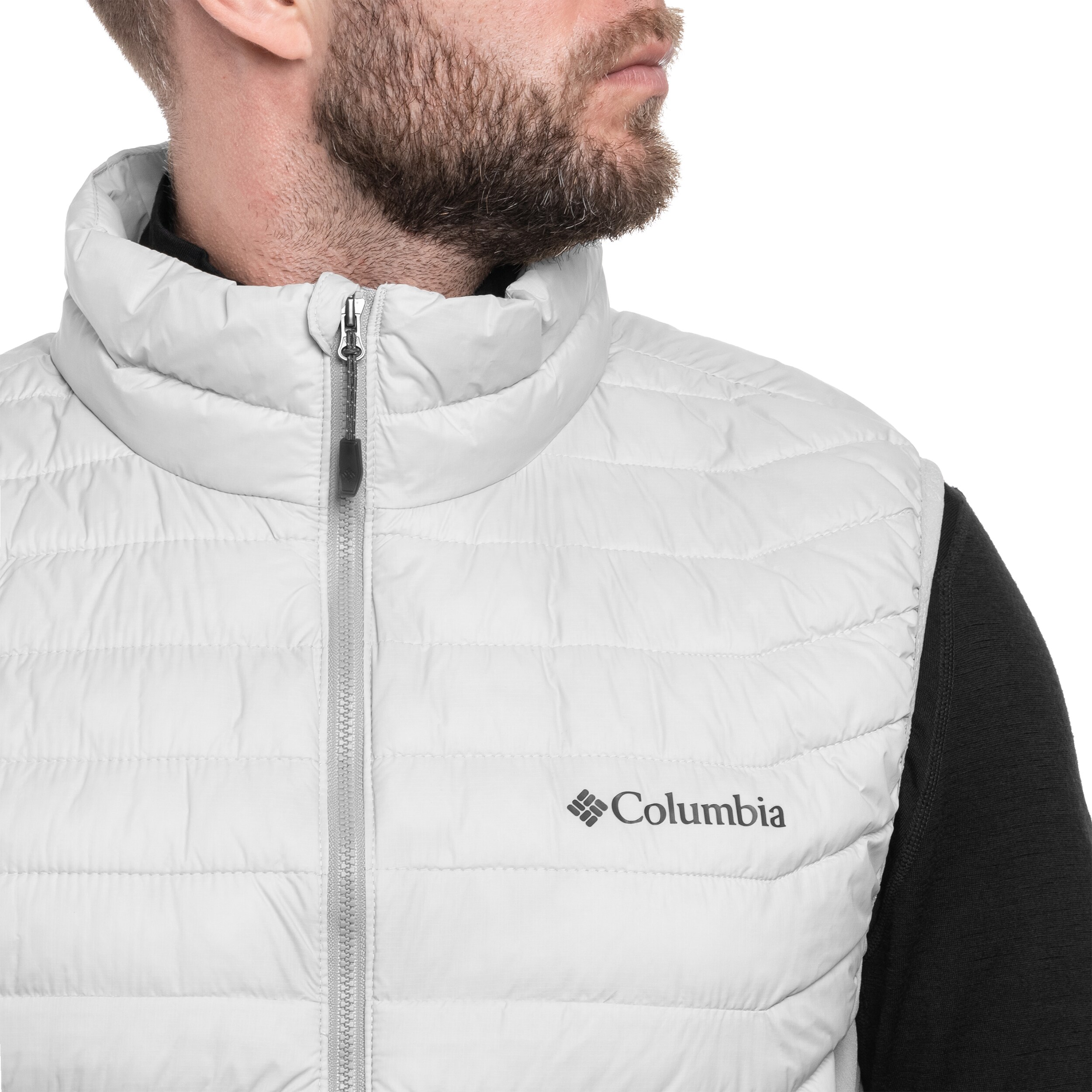 Columbia Powder Pass ujjatlan kabát - Dark Stone/Flint Grey
