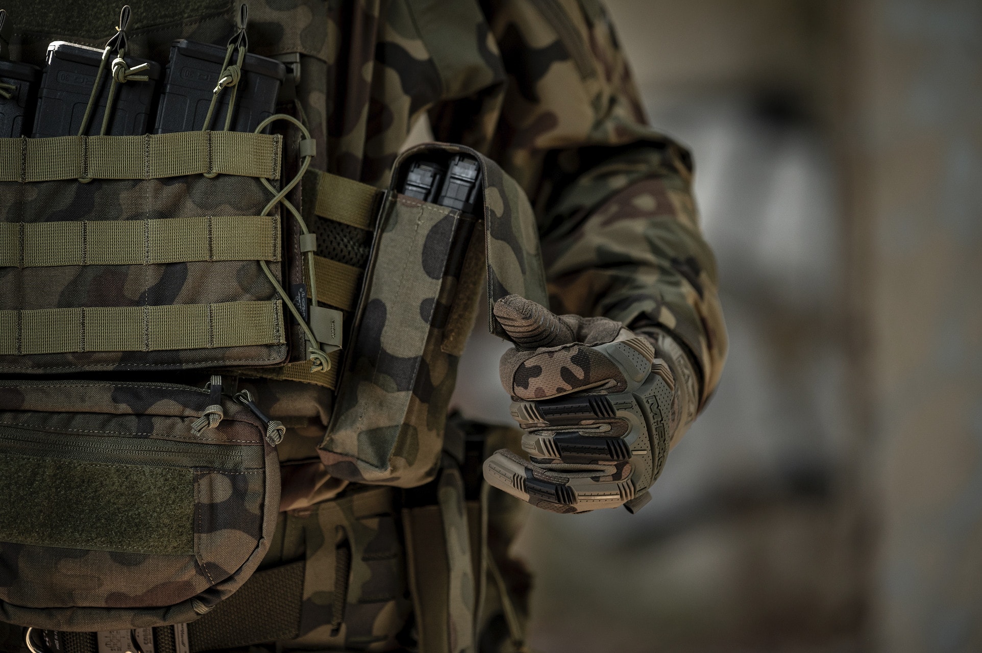 Combat Lab zárt kettős tároló karabély tölténytárhoz - wz.93 Pantera PL Woodland