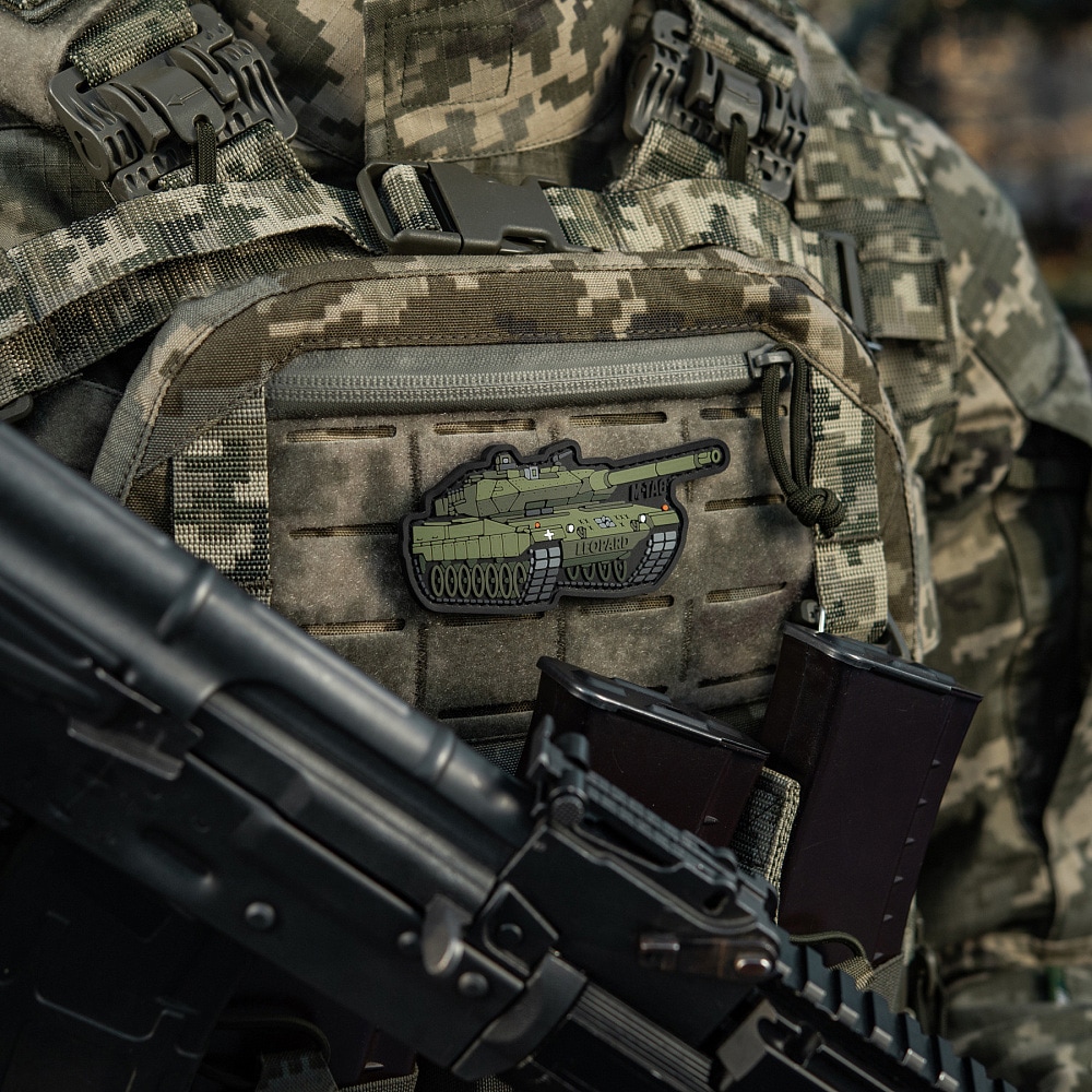 M-Tac Leopard 2 3D PVC felvarró - Olive