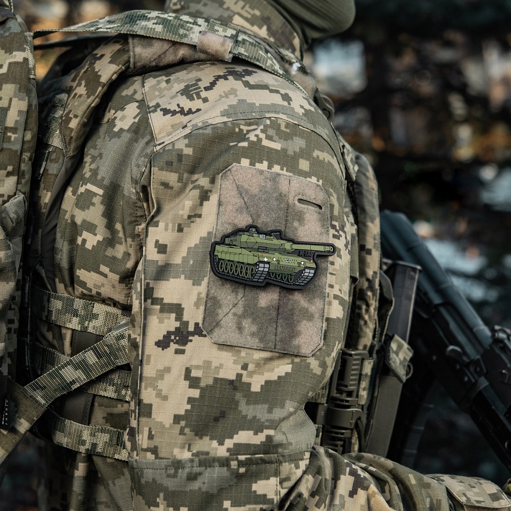 M-Tac Leopard 2 3D PVC felvarró - Olive