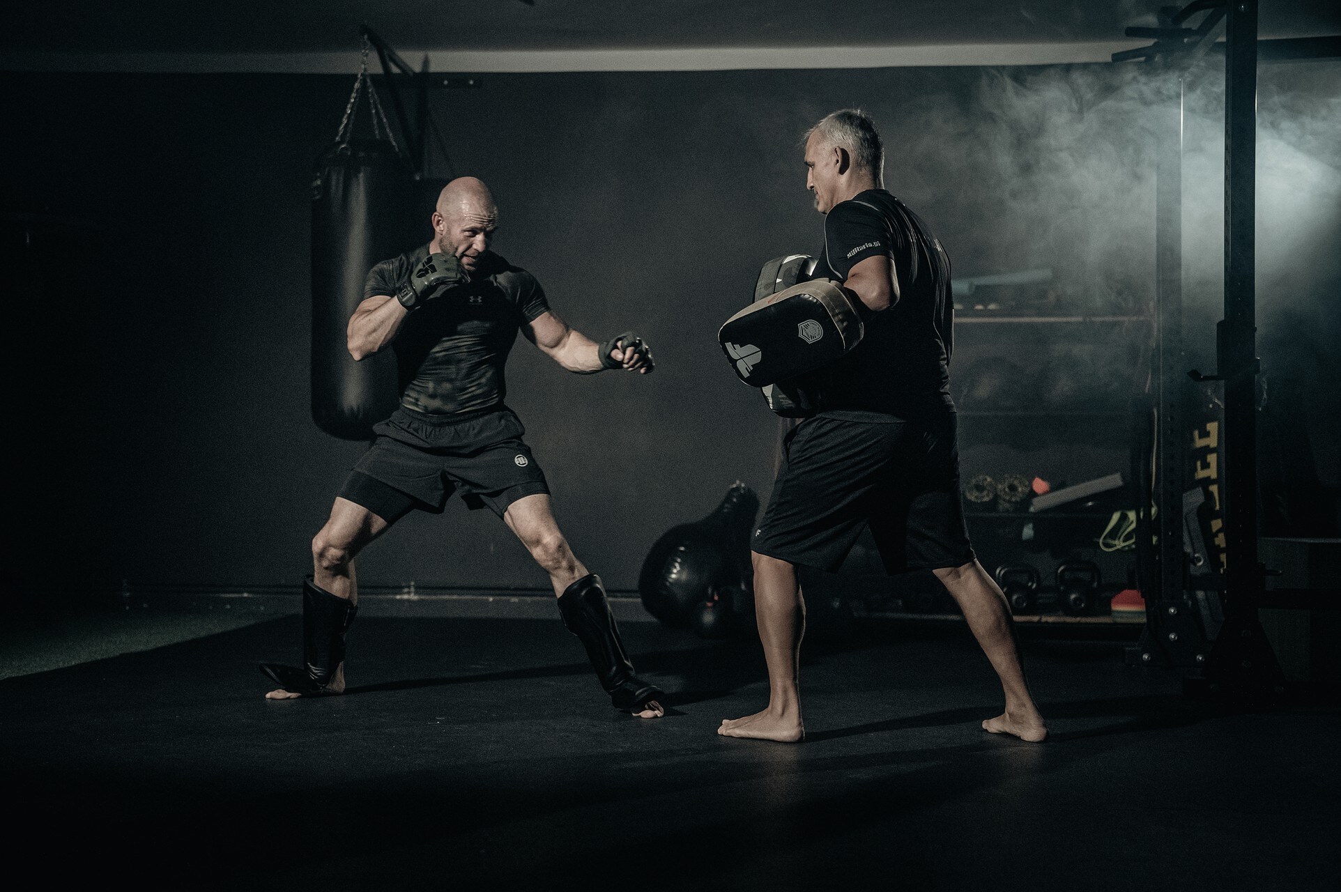 Pitbull Mesh New Logo rövidnadrág - Black