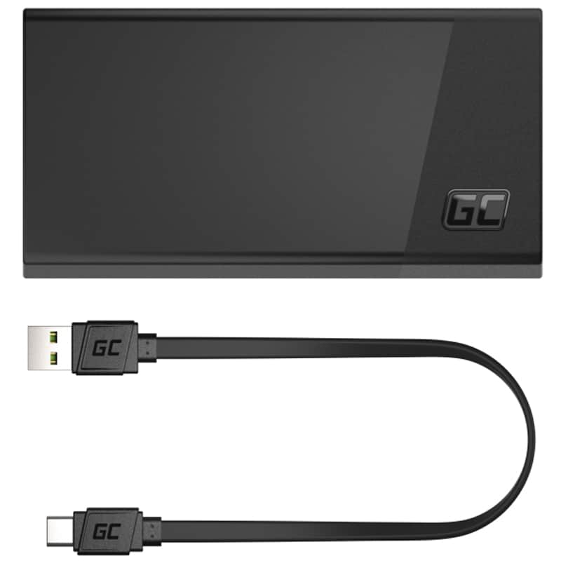 Green Cell PowerPlay 20S powerbank 20000 mAh - Panther Black