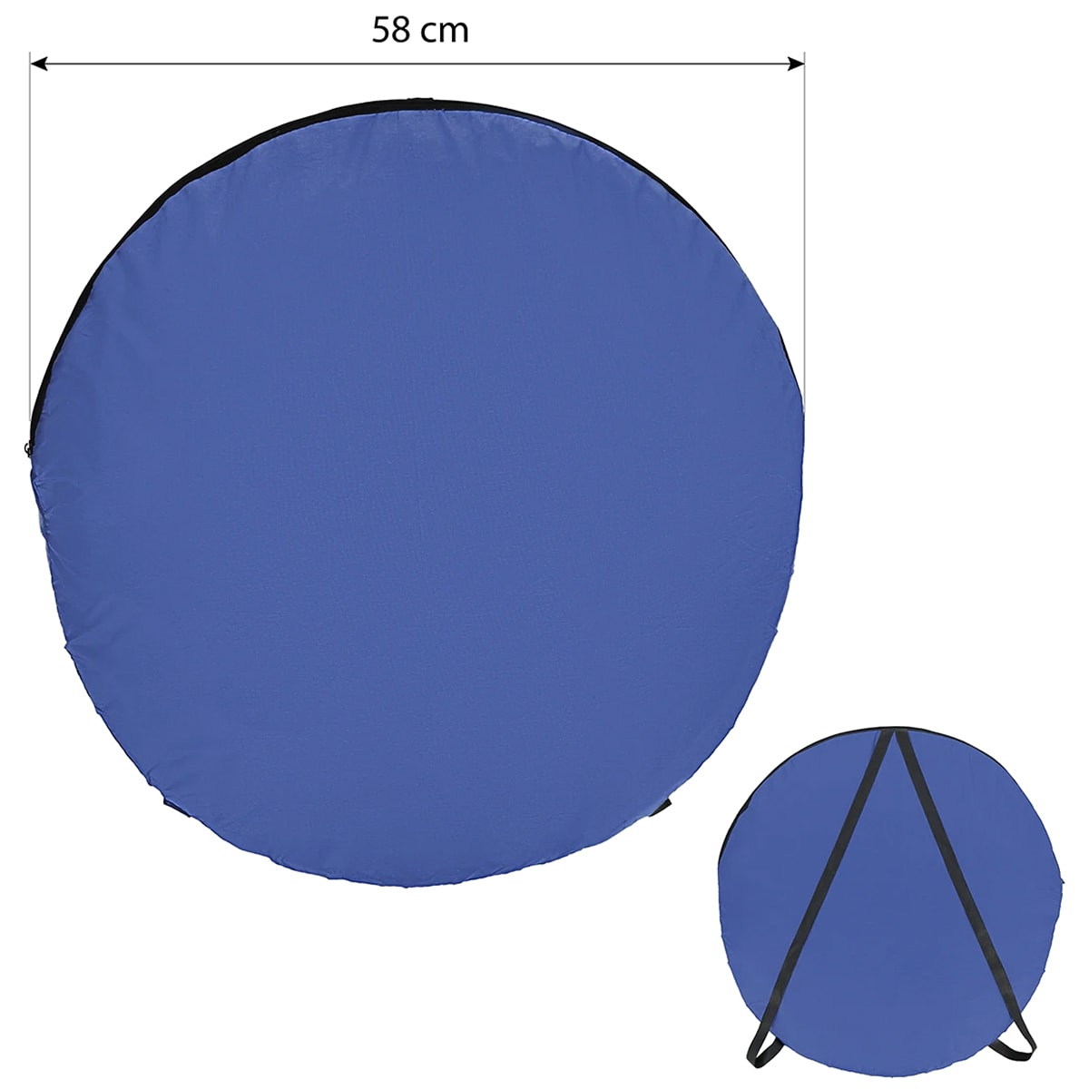 Nils Camp NC1706 kemping öltözősátor - Kék