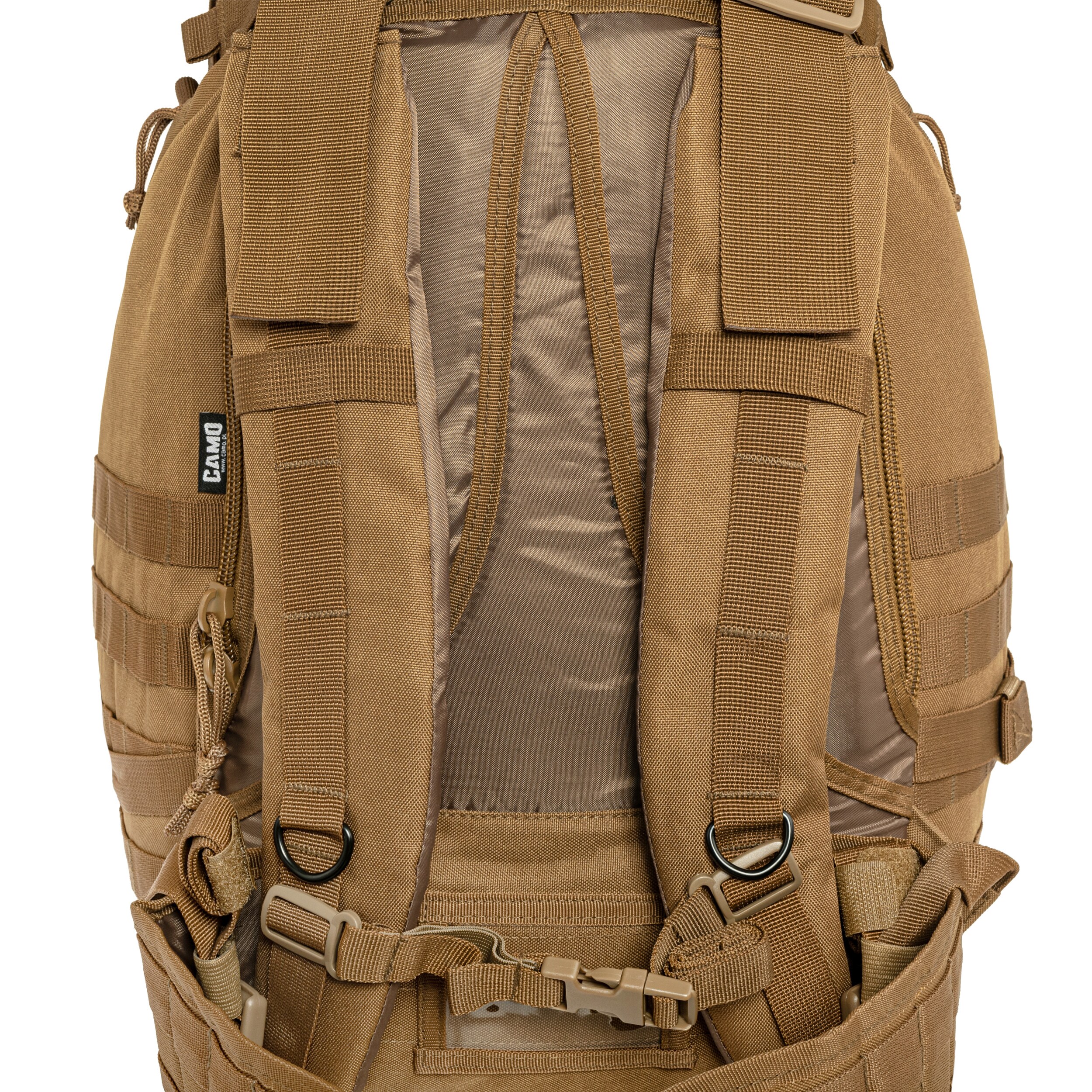 Camo Military Gear Overload hátizsák 60 l - Coyote