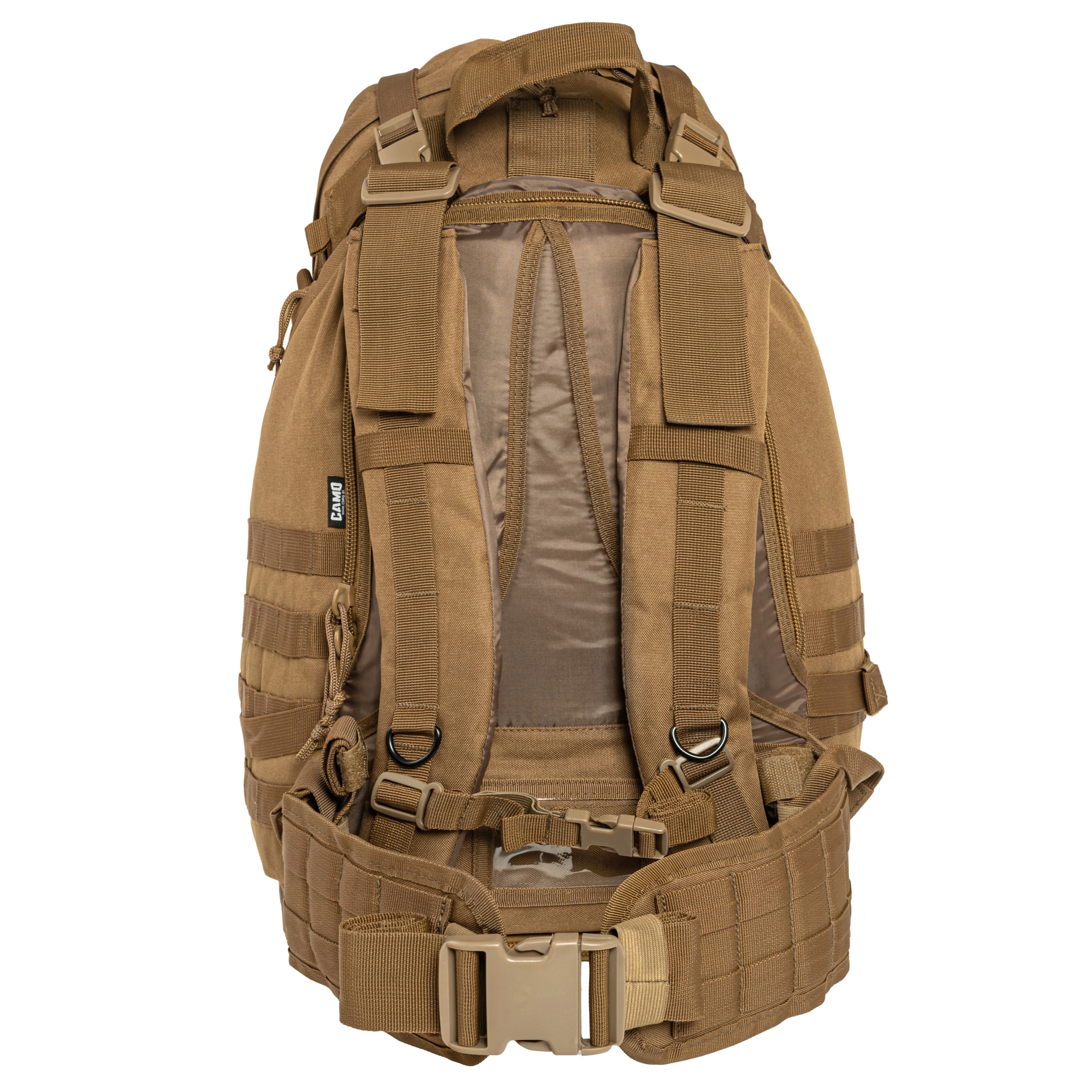 Camo Military Gear Overload hátizsák 60 l - Coyote
