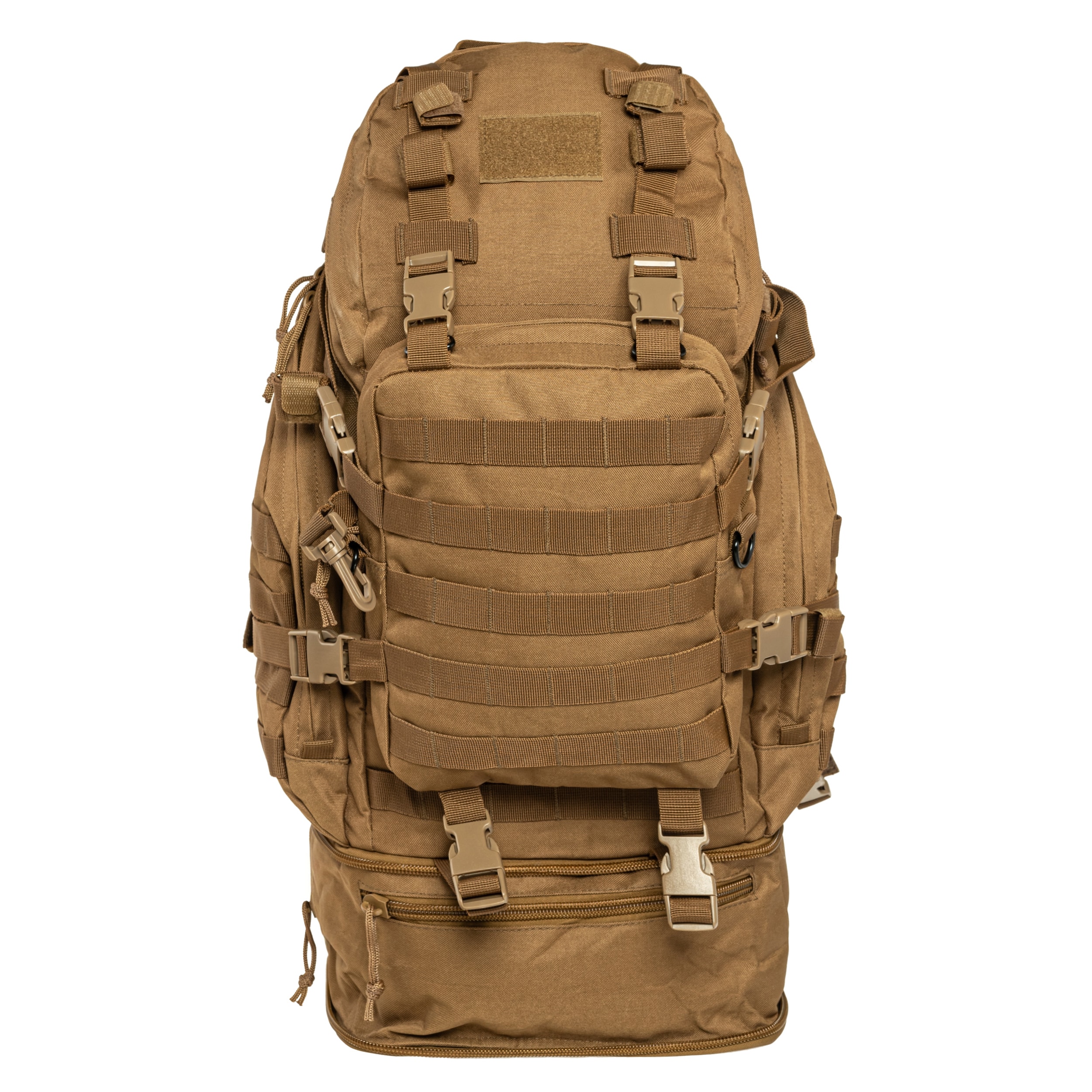 Camo Military Gear Overload hátizsák 60 l - Coyote