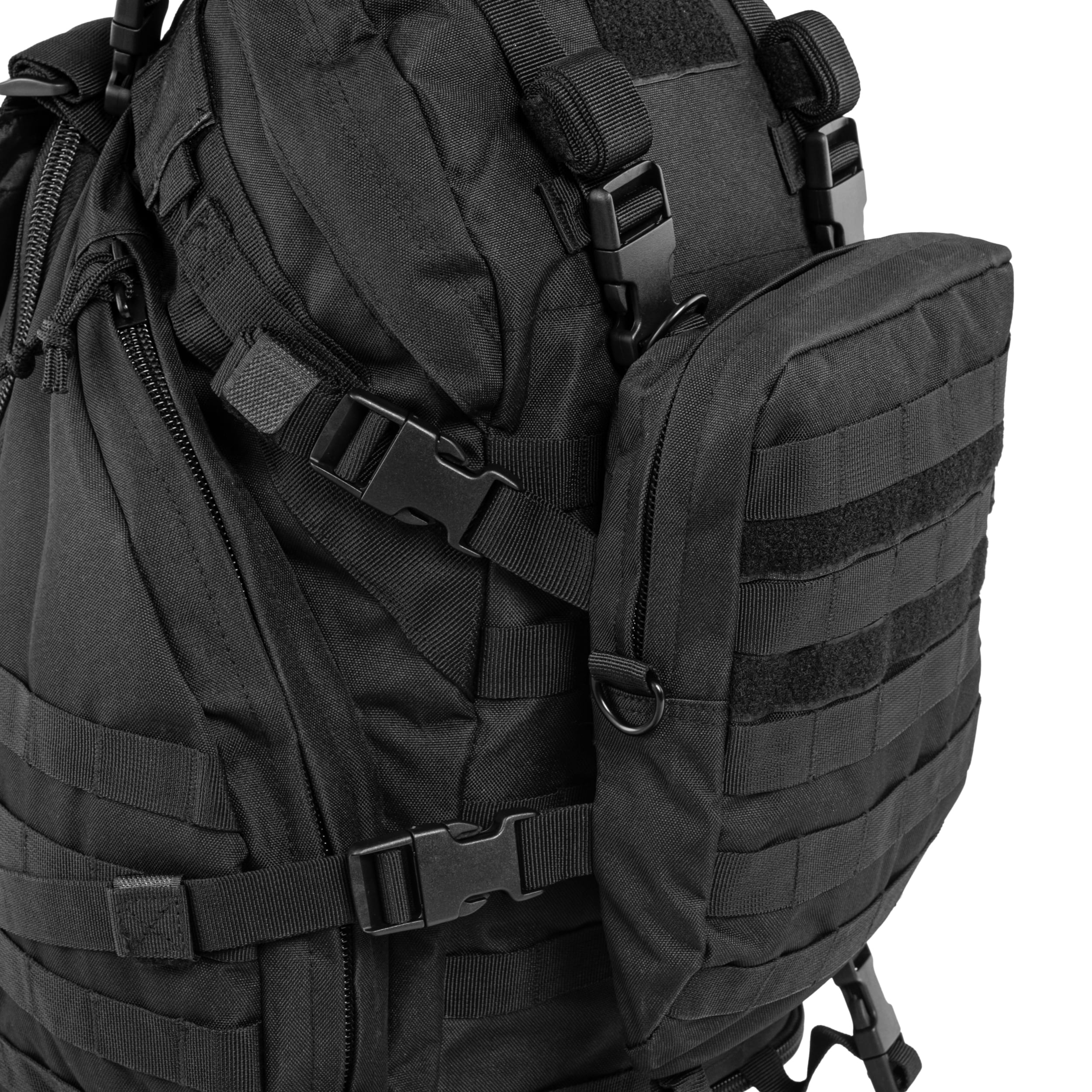 Camo Military Gear Overload hátizsák 60 l - Black