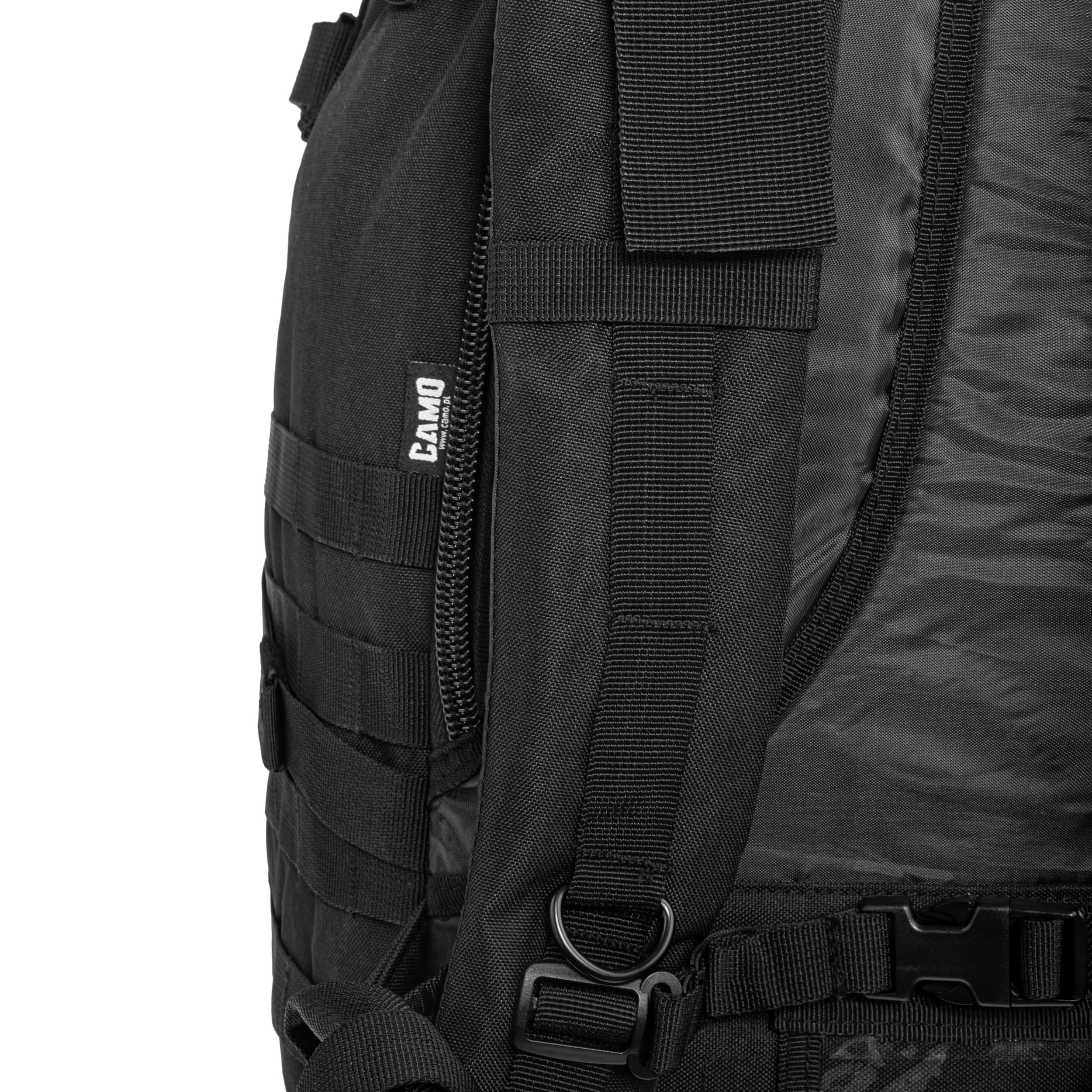Camo Military Gear Overload hátizsák 60 l - Black